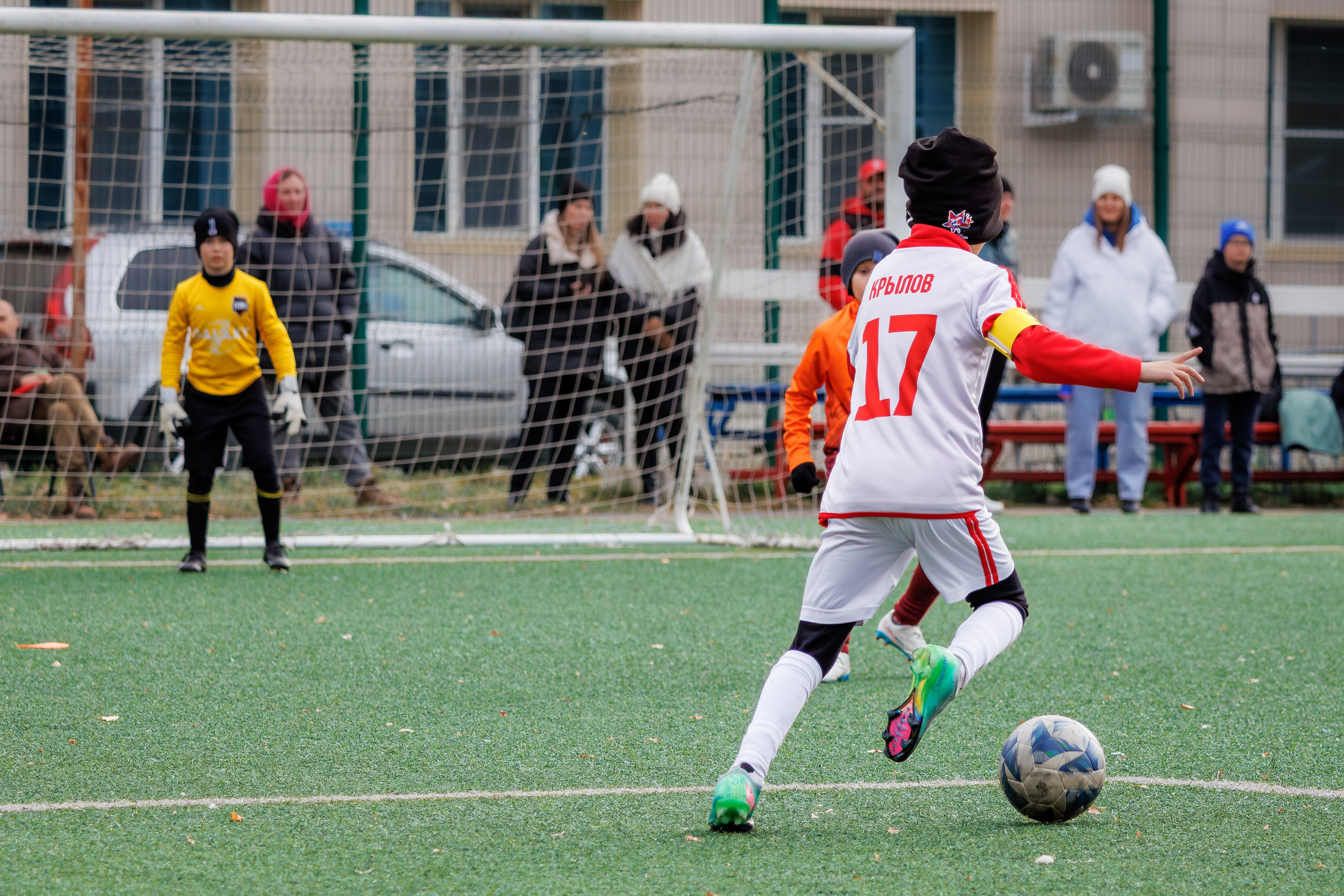 Товарищеский матч среди юниоров. Репортажный фотограф в Барнауле Владимир Игнатов