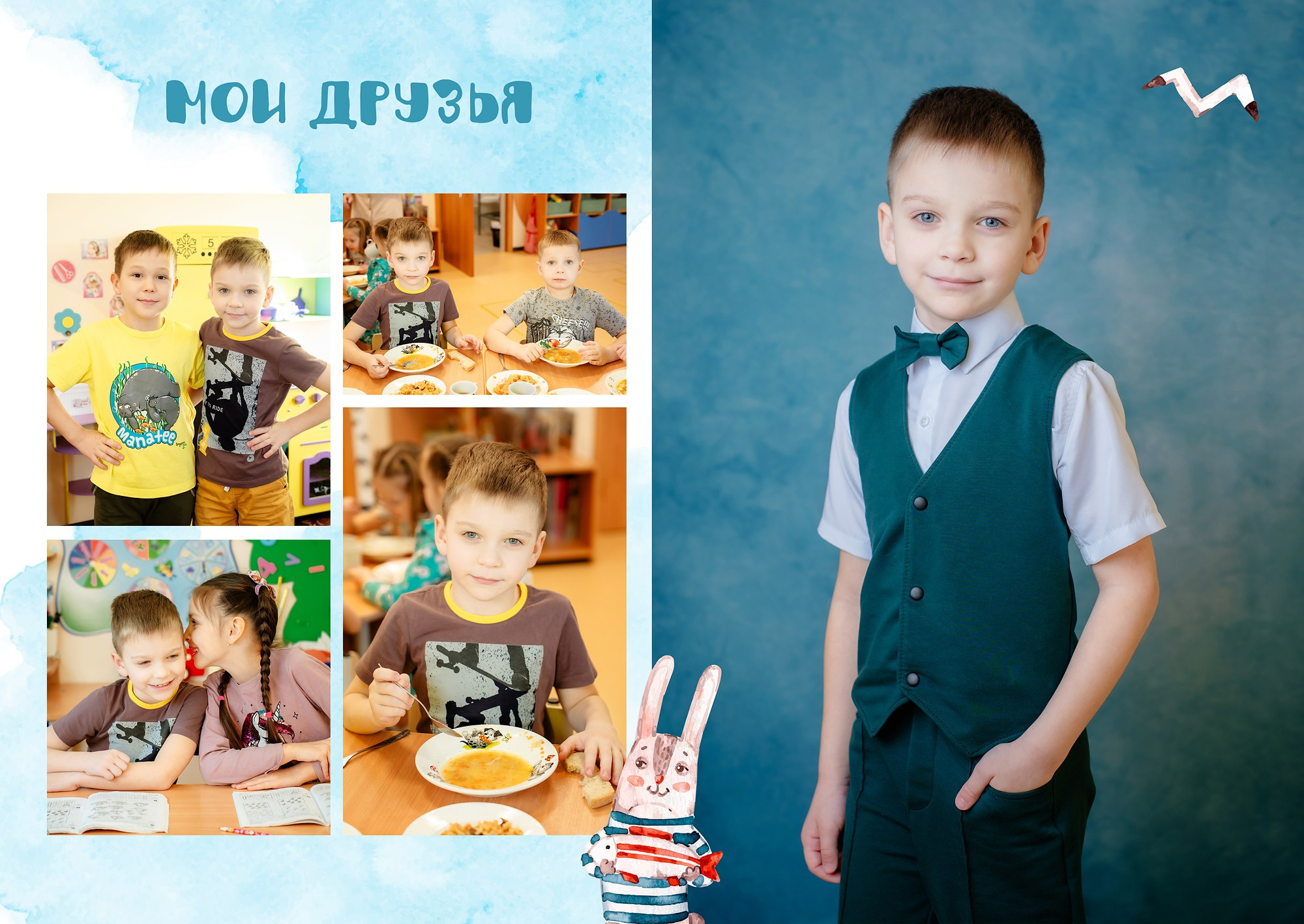 Дизайн альбомов Детский сад. Детский и Школьный фотограф во Владивостоке. Выпускные альбомы