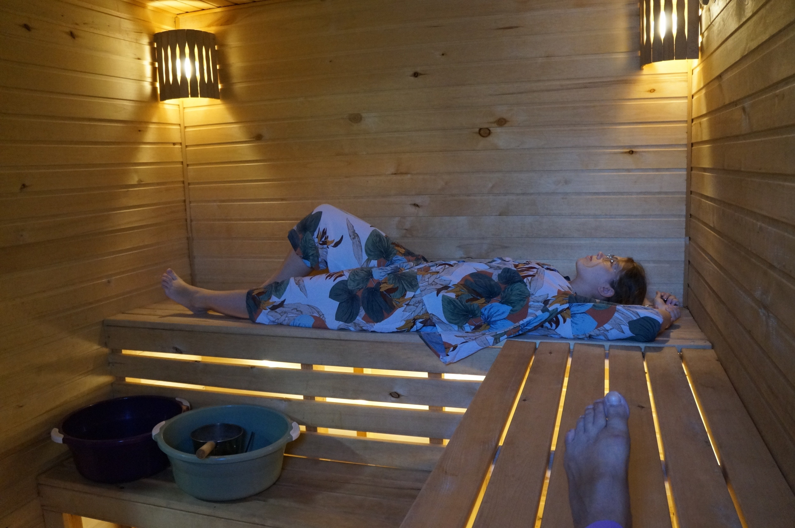 Баня парная на термах