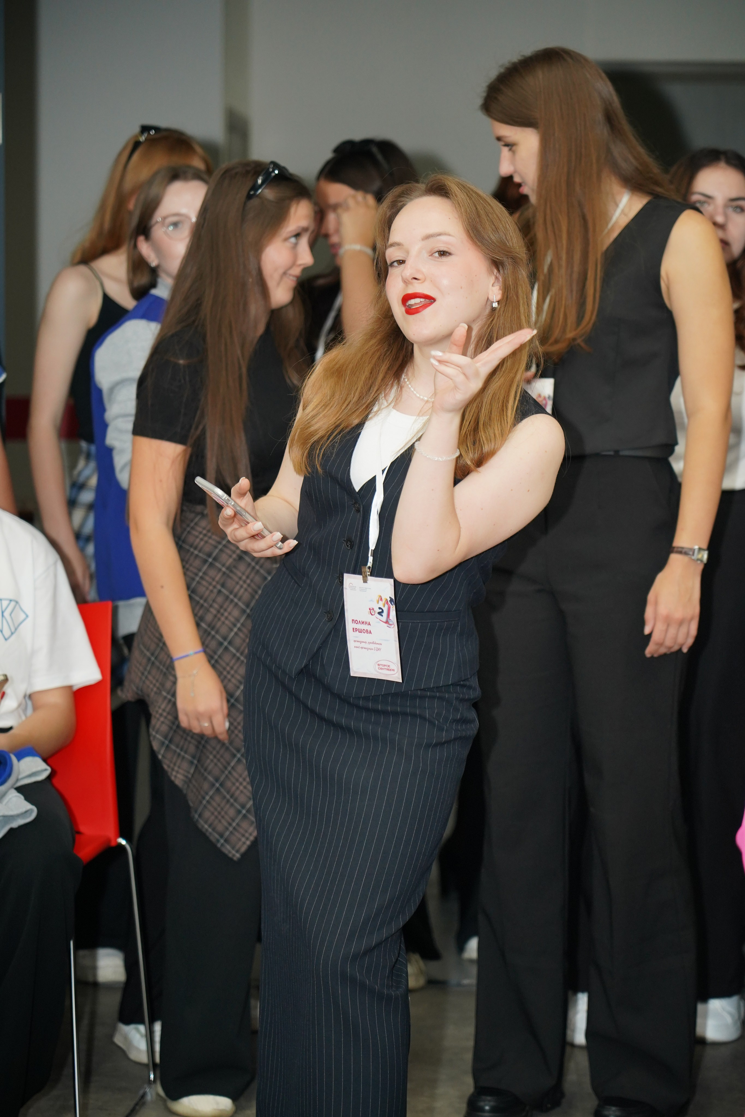 Съемка университетского мероприятия