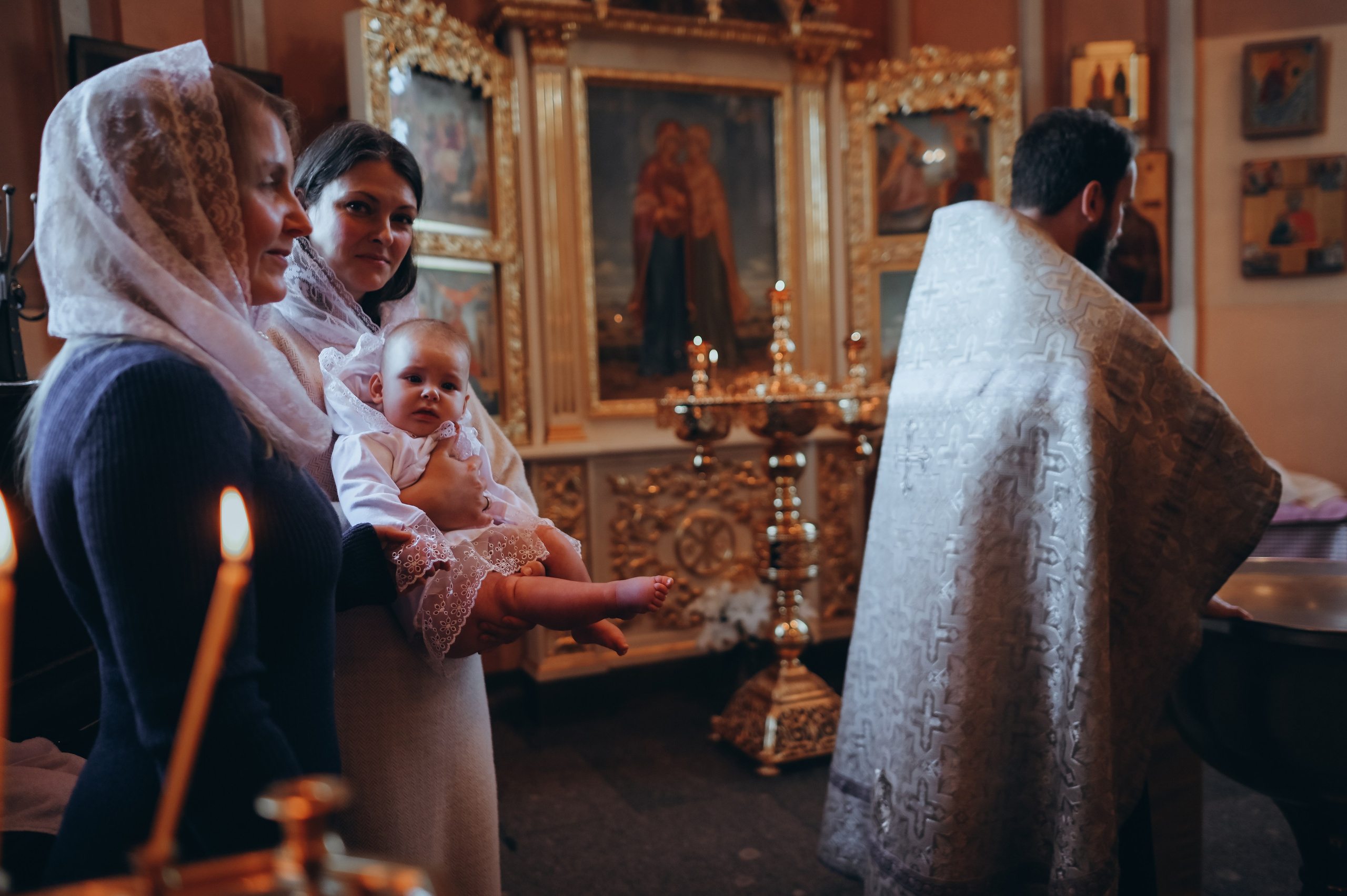 Крещение Любочки. Семейный и свадебный фотограф в Санкт-Петербурге Яна