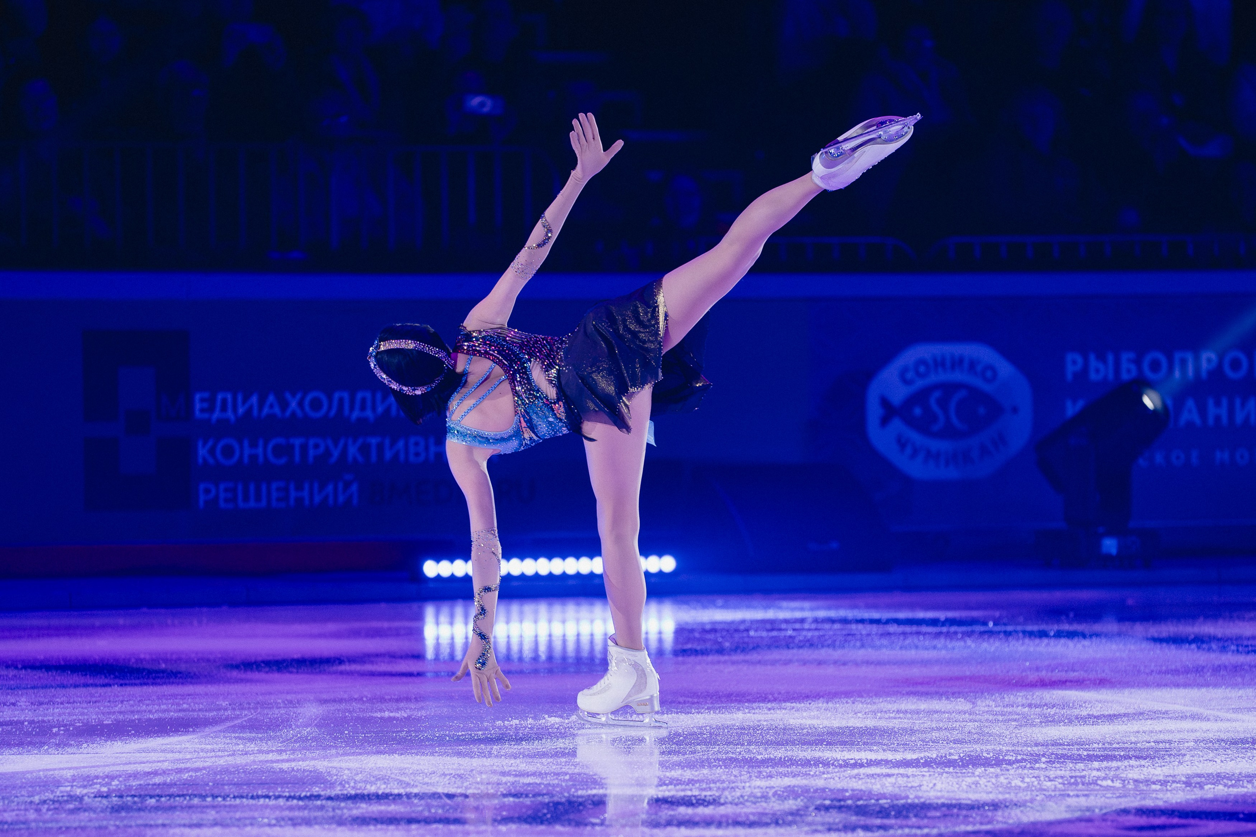 Шоу Этери Тутберидзе в Новосибирске. Воробьева Ксения — Спортивный и танцевальный фотограф Новосибирск