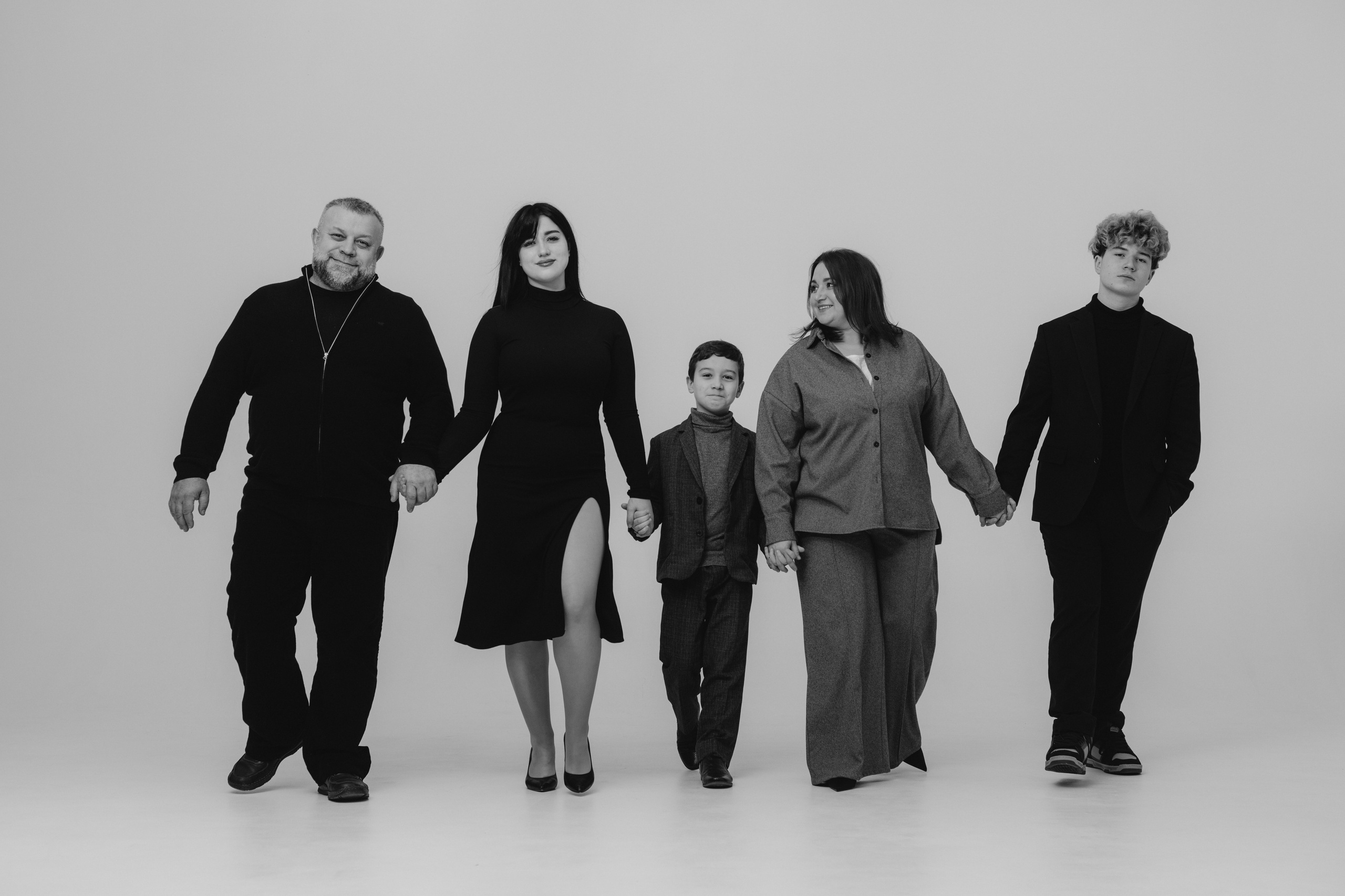 Студийная семейная фотосессия. Свадебный и семейный фотограф в Краснодарском крае Мария Данилкина