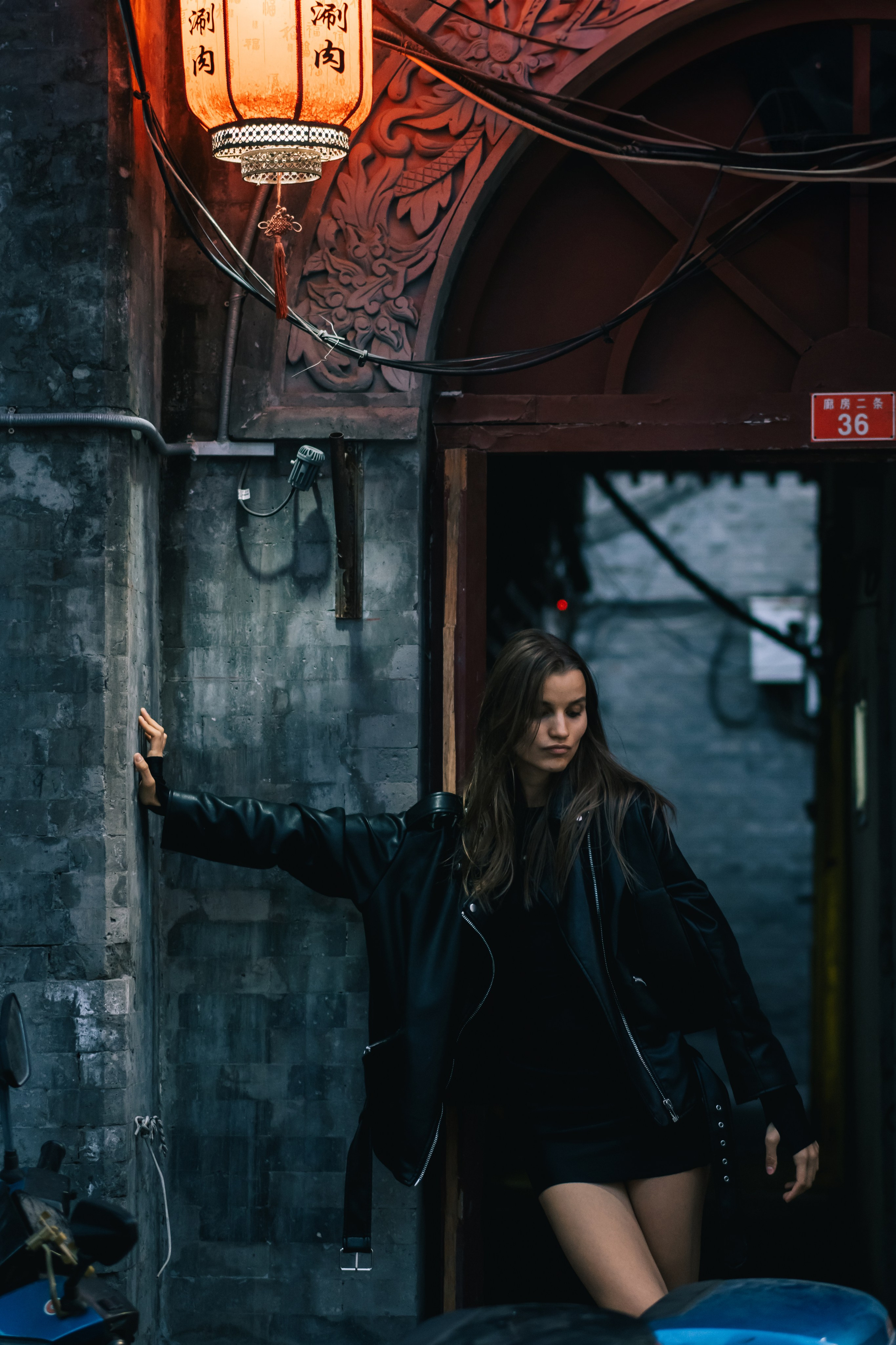 Photoshoot on Qianmen Street, Beijing