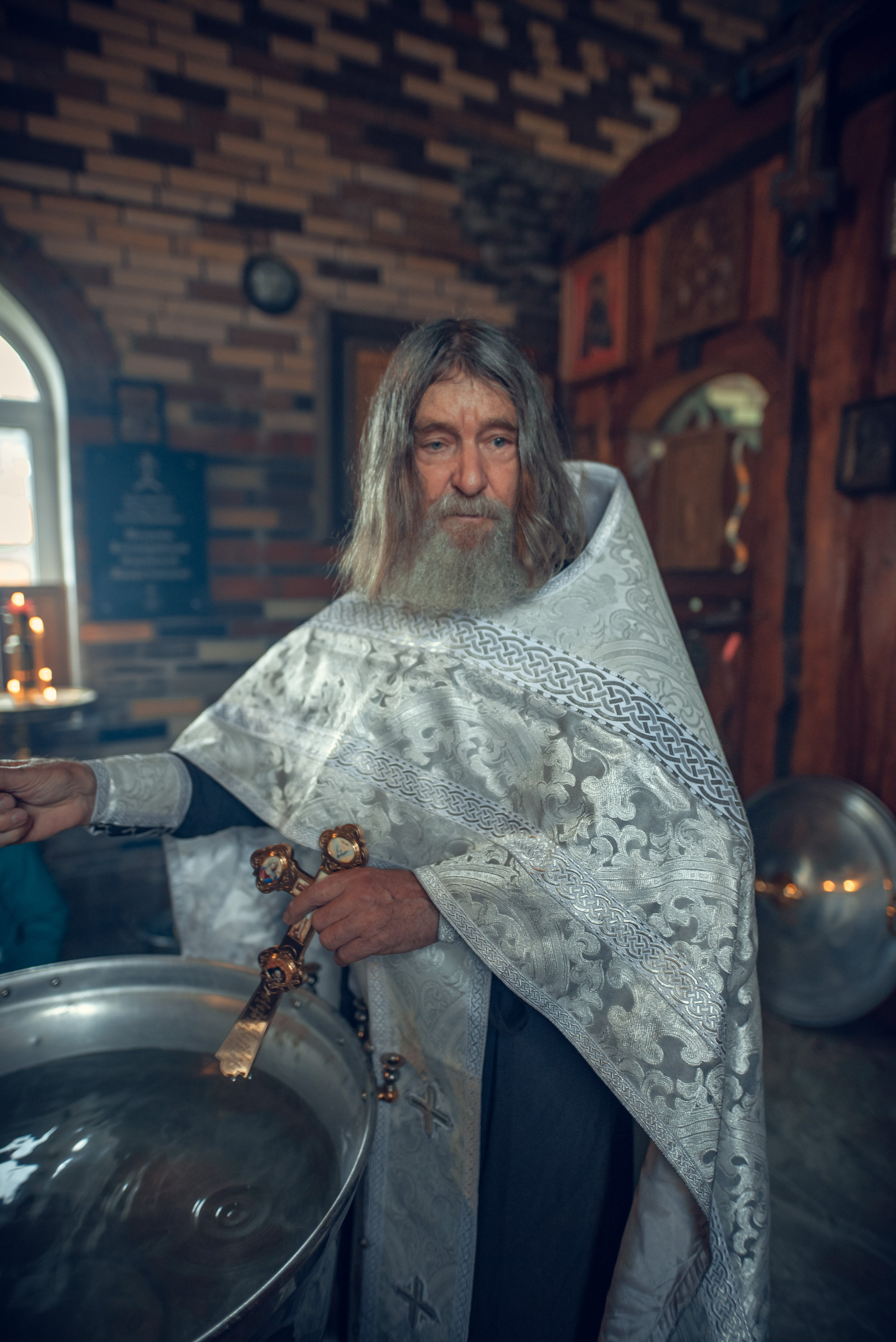 Крещение Льва (деревня Фёдора Конюхова). Фотограф Стеценко Наталия. Одинцово, Москва, Московская область