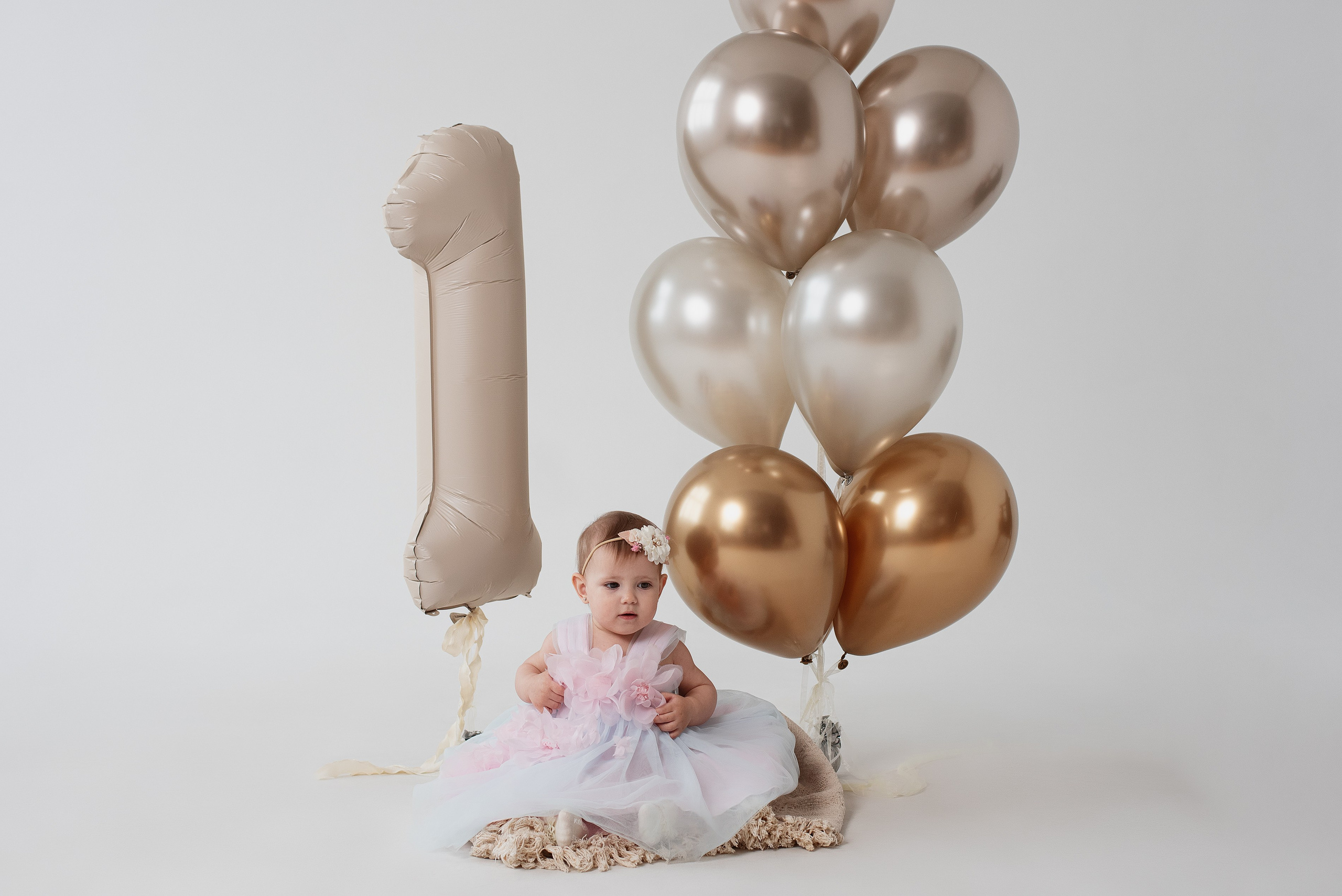 Фотосессия годика Алина. Семейный фотограф в Южно-Сахалинске Анастасия Лимарева