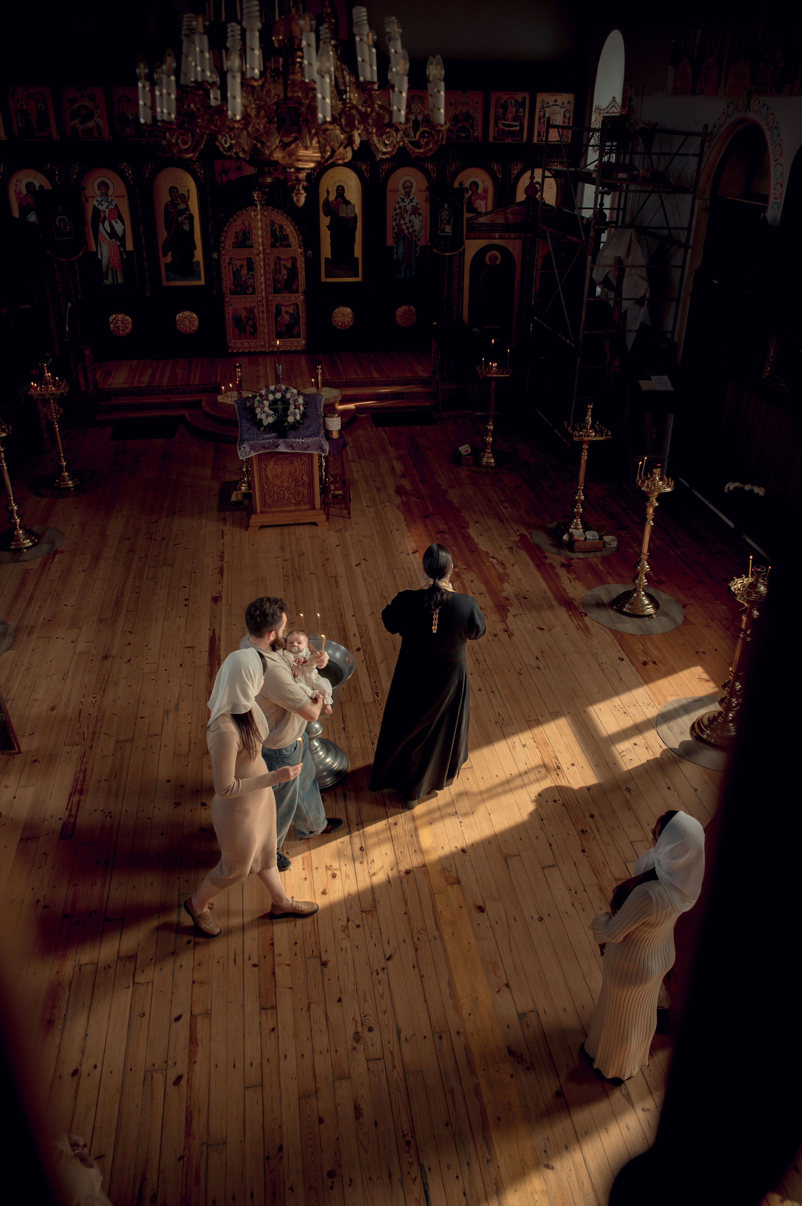 Таинство Крещения Александра. Храм Николая Чудотворца г. Краснослободск. Церковный, семейный и репортажный фотограф Волгоград, Волжский