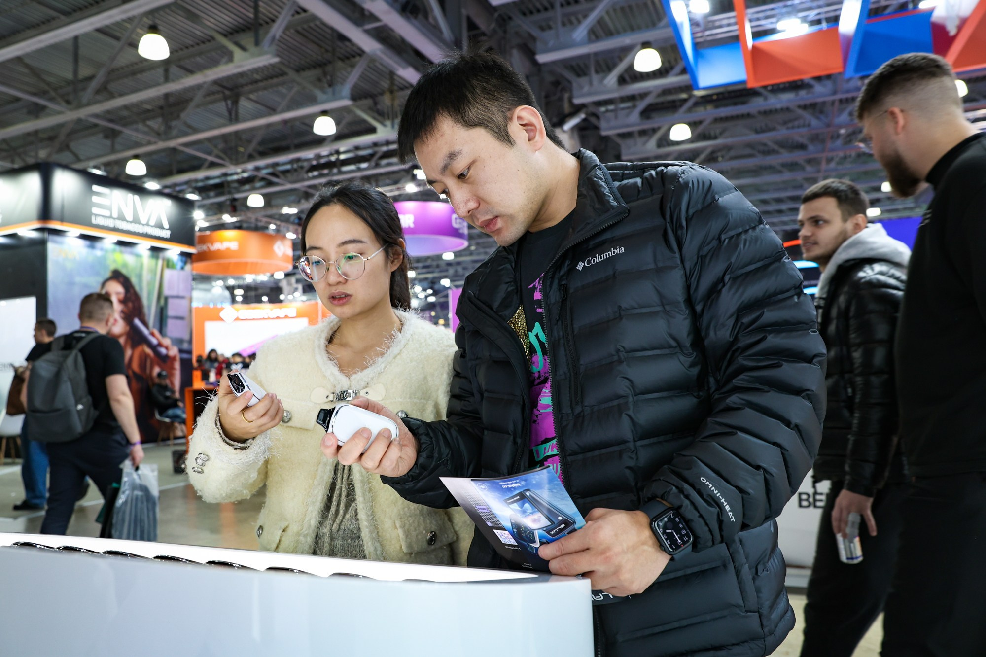 Стенд PLONQ на Vape Club Show. Фотограф Дарья Попова