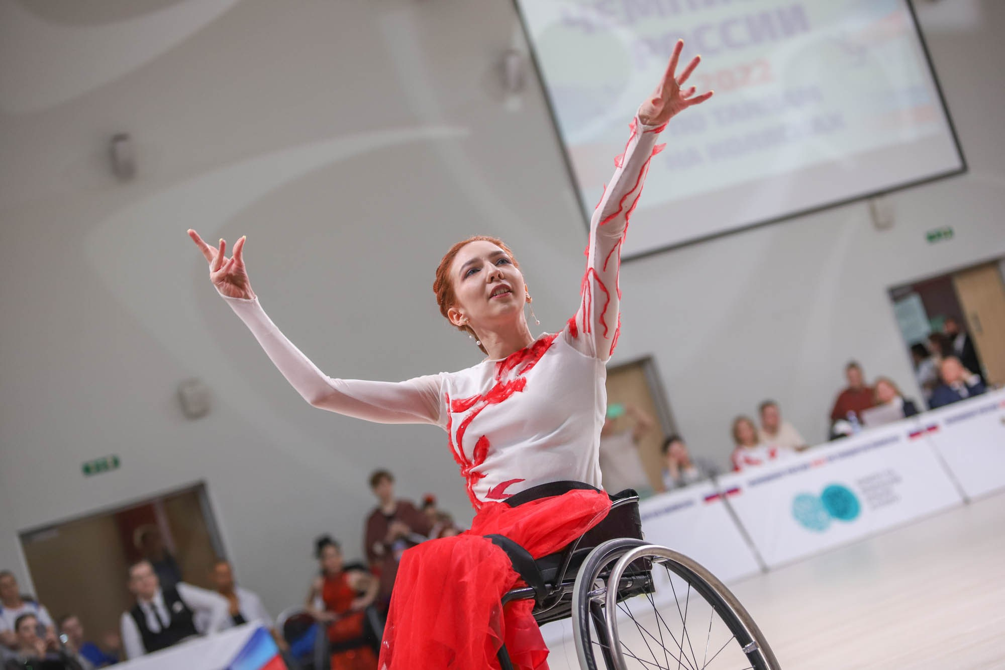 Чемпионат России по танцам на колясках. Фотограф Дарья Попова