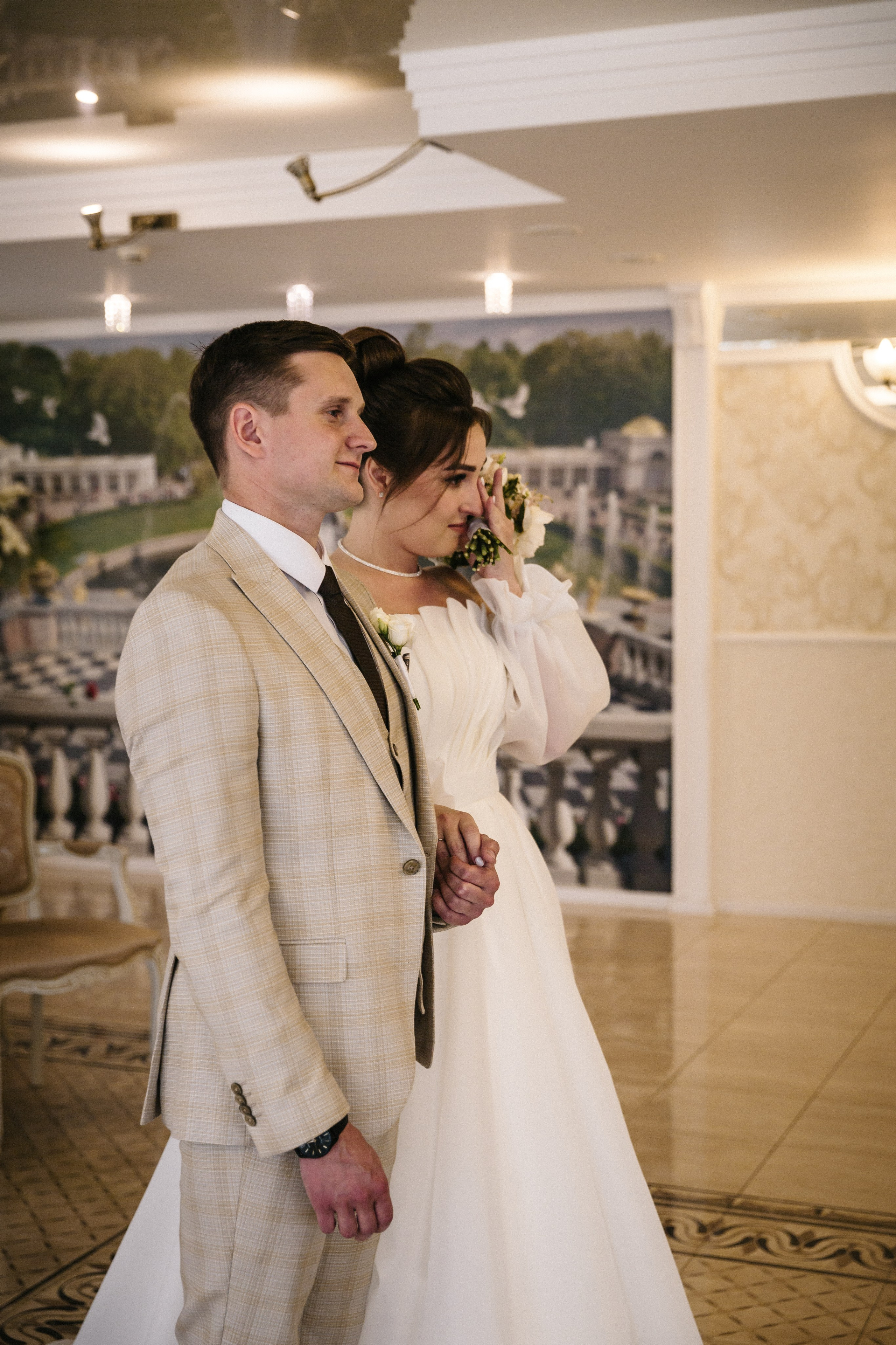 ДВОРЕЦ № 4 Петергоф | Июль, Нижний парк. Свадебный фотограф в Санкт-Петербурге Полина Корзухина