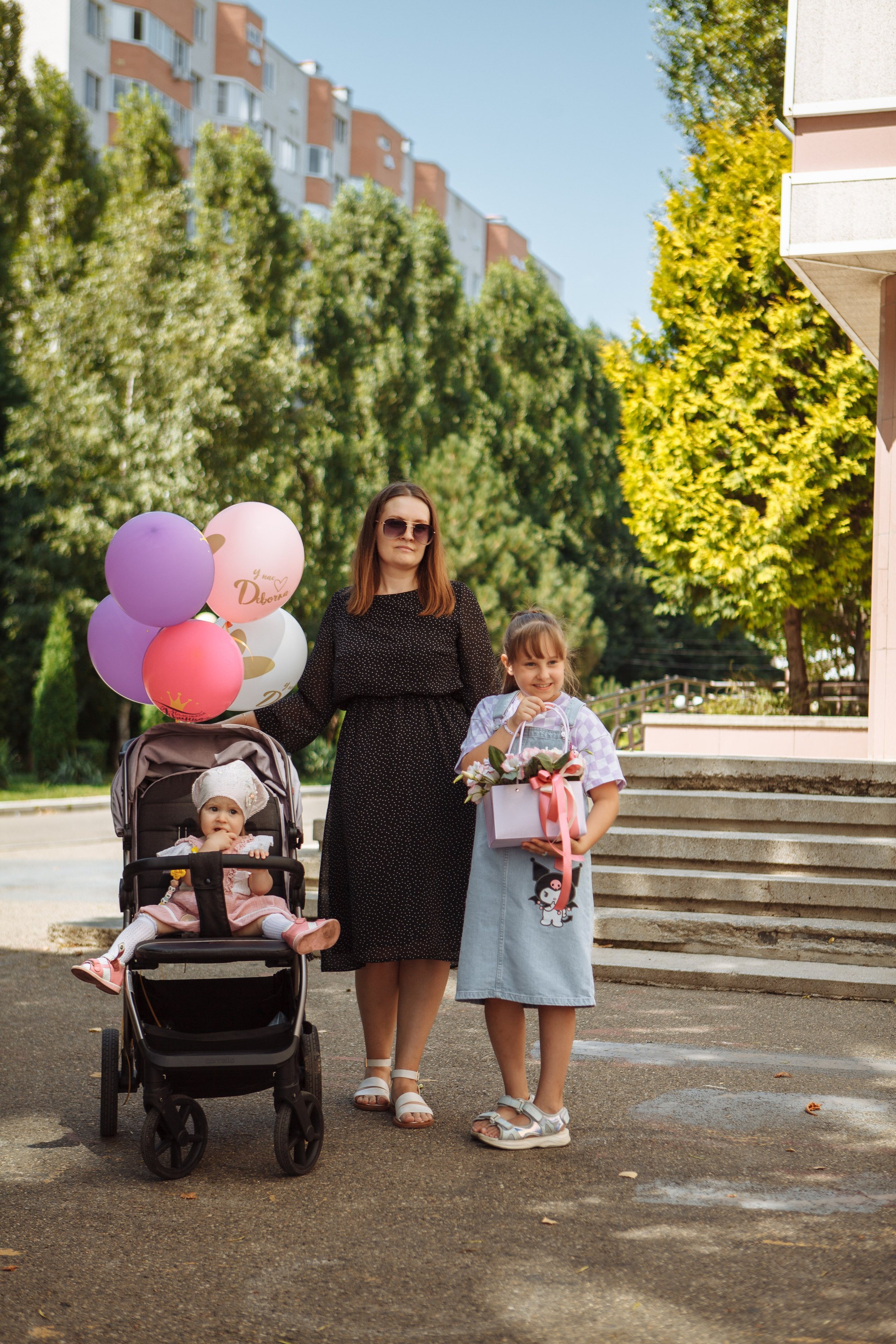 Выписка из роддома № 4 Ставрополь. Фотограф Ставрополь Пятигорск Елизавета Дарина