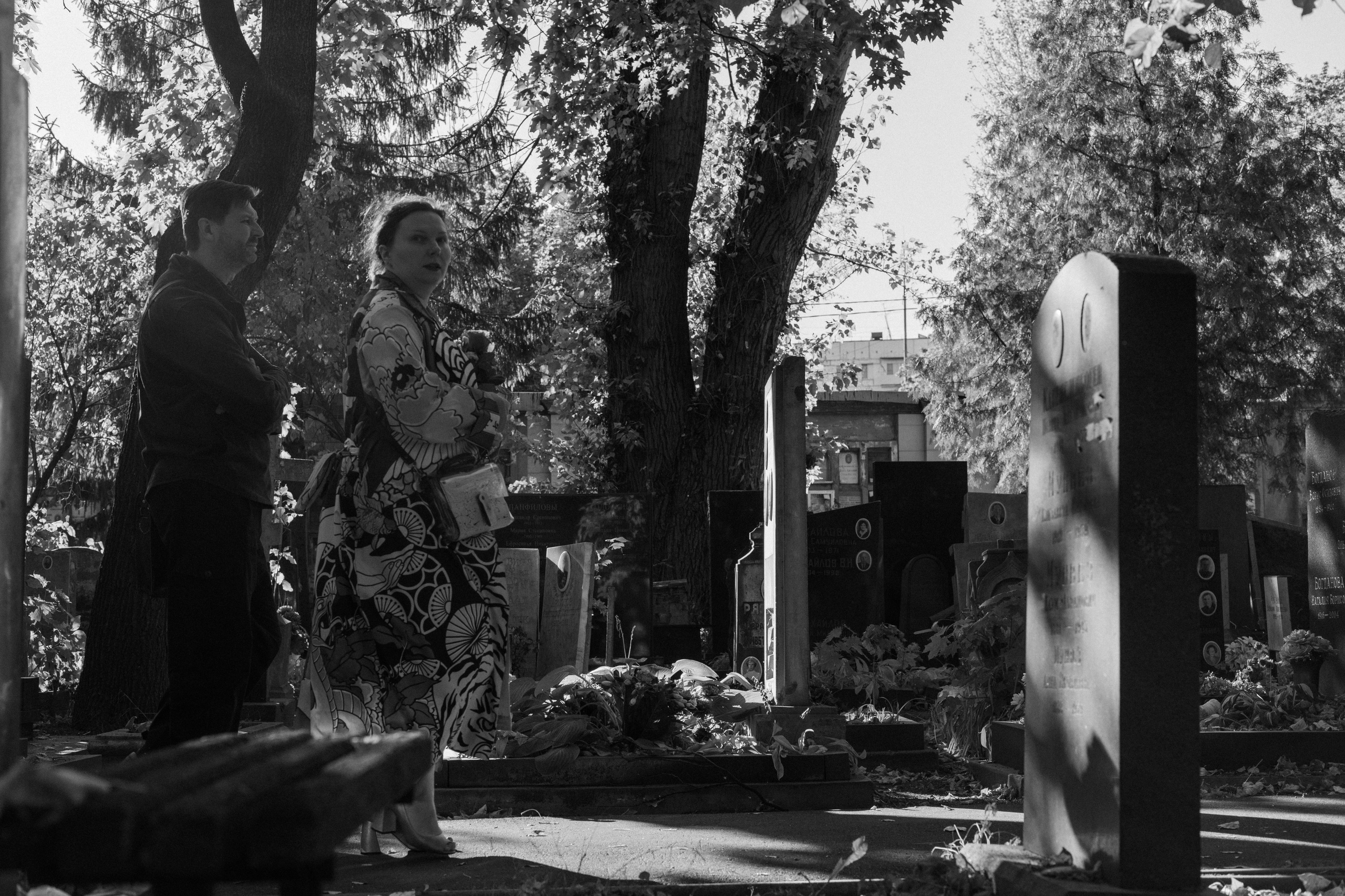 Донское кладбище. Арсений Игошев — фотограф, урбанист