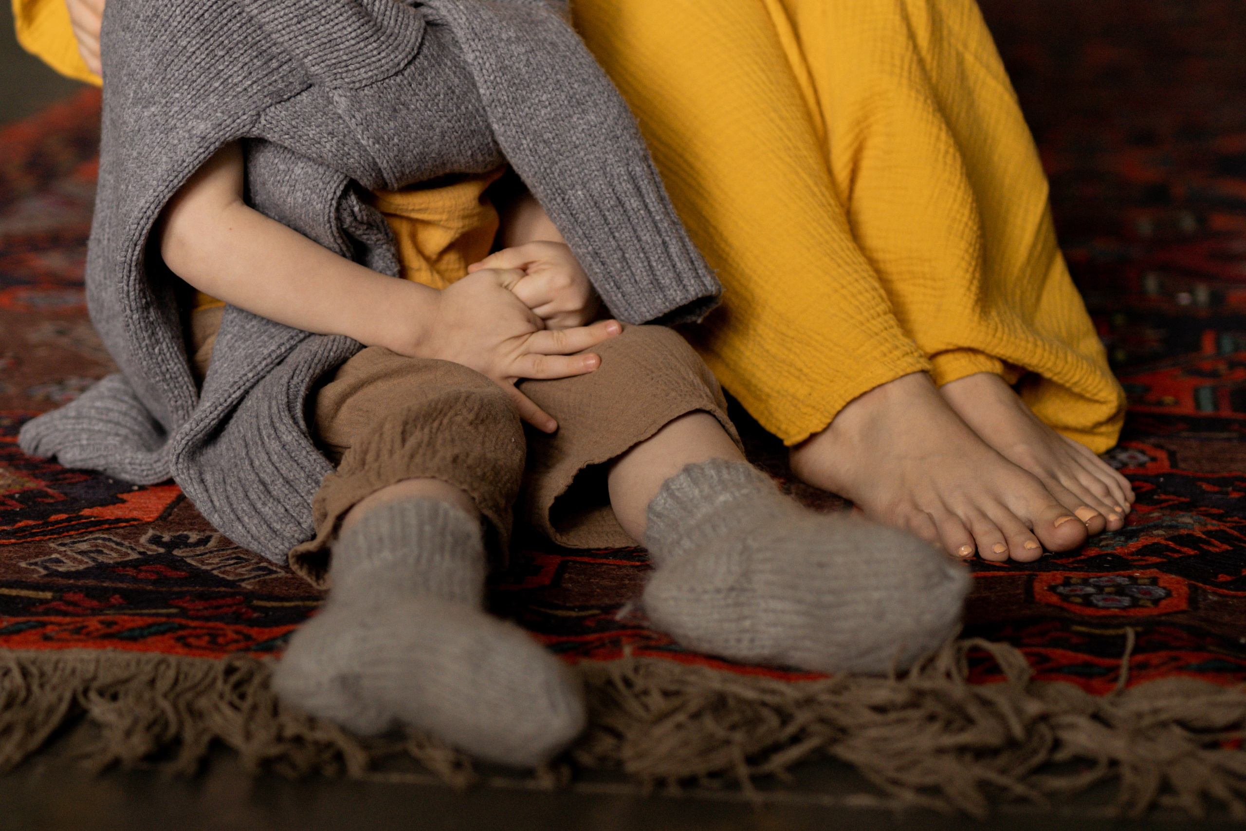 Татьяна и Миша в студии. Фотограф грудного вскармливания в Москве Екатерина