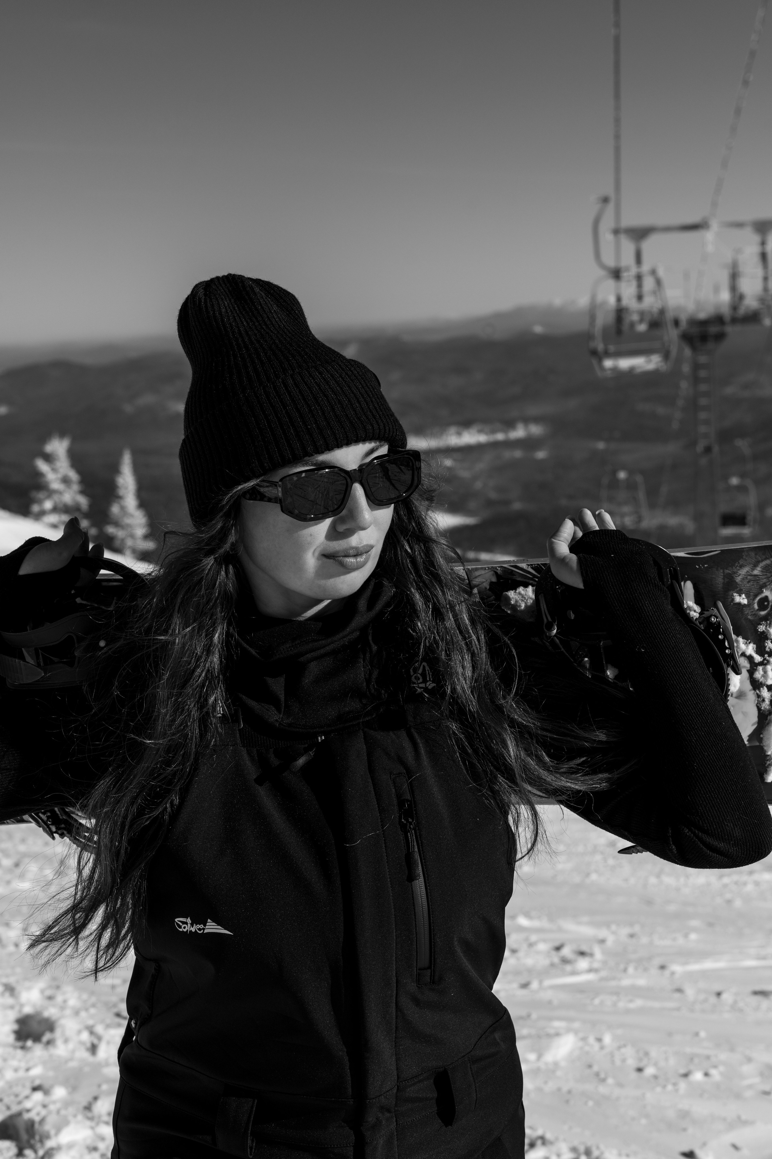 Фотосессия на вершине. Анастасия Паршукова — фотограф Шерегеш Новосибирск