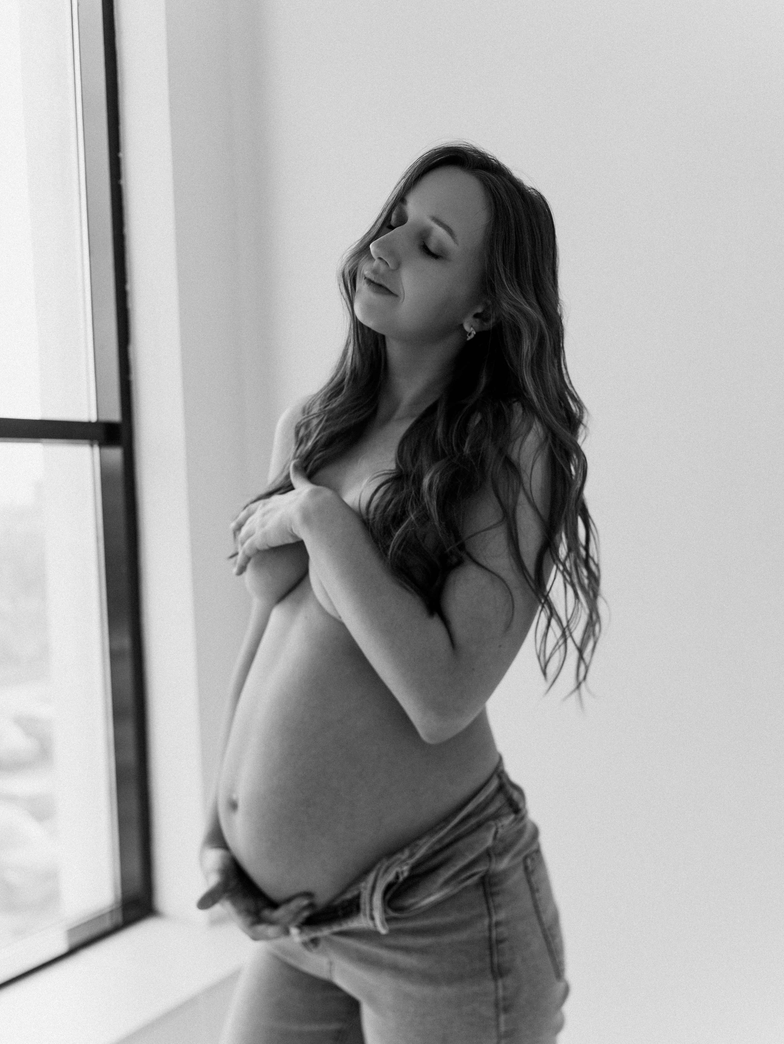 беременная фотосессия