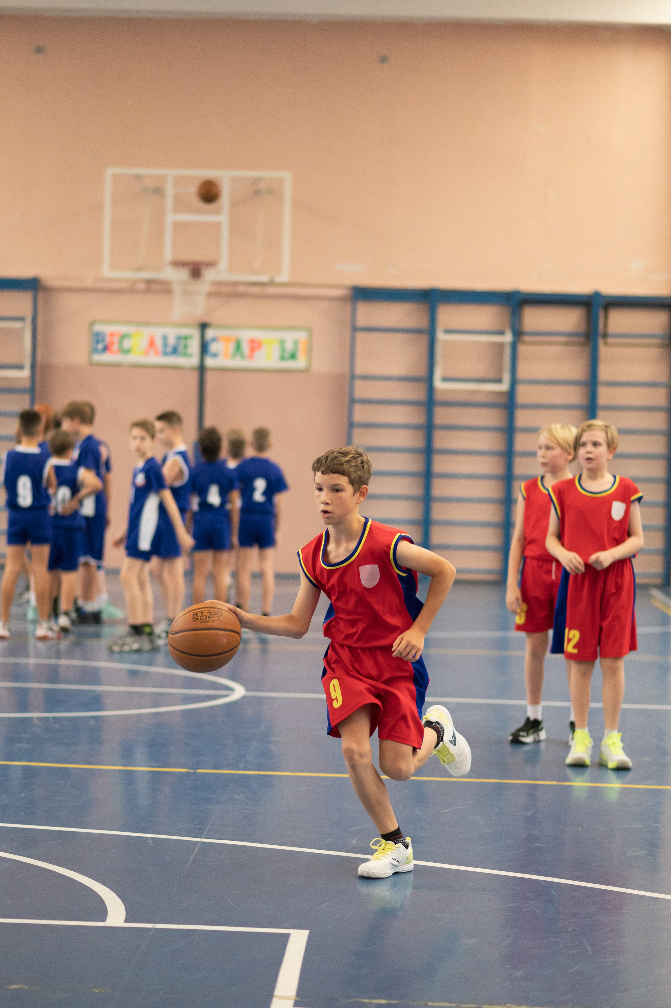 Баскетбол. Портретный фотограф в Москве Полина Старцева