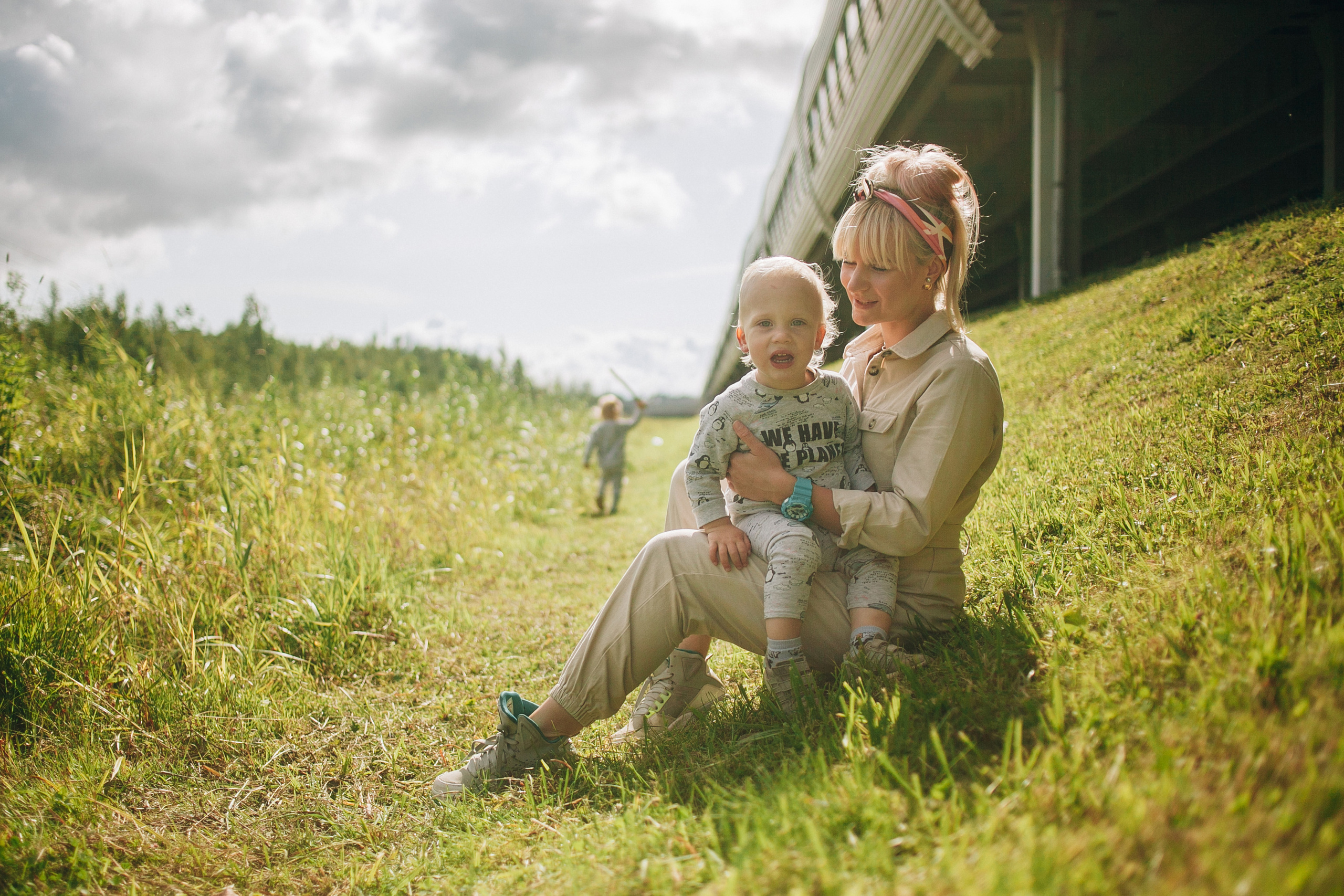 Семейная съёмка с детьми. Семейный фотограф, свадебный фотограф, женский портрет в Санкт-Петербу