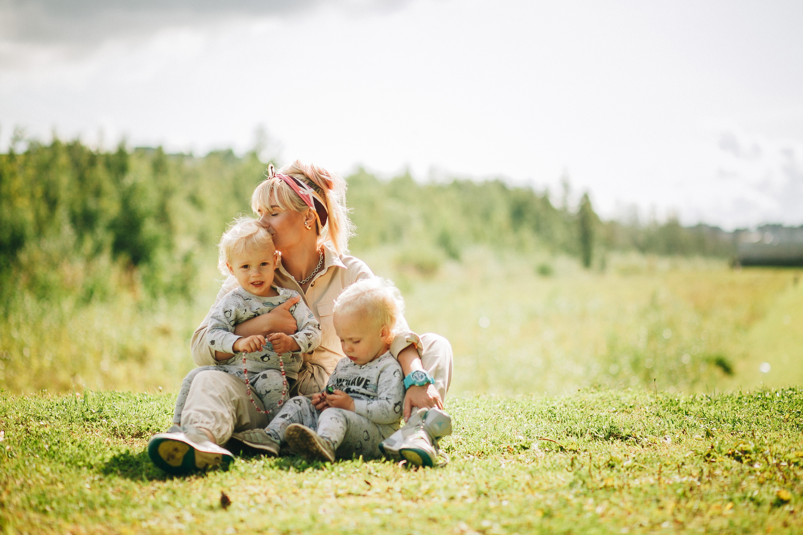 Семейная съёмка с детьми. Семейный фотограф, свадебный фотограф, женский портрет в Санкт-Петербу