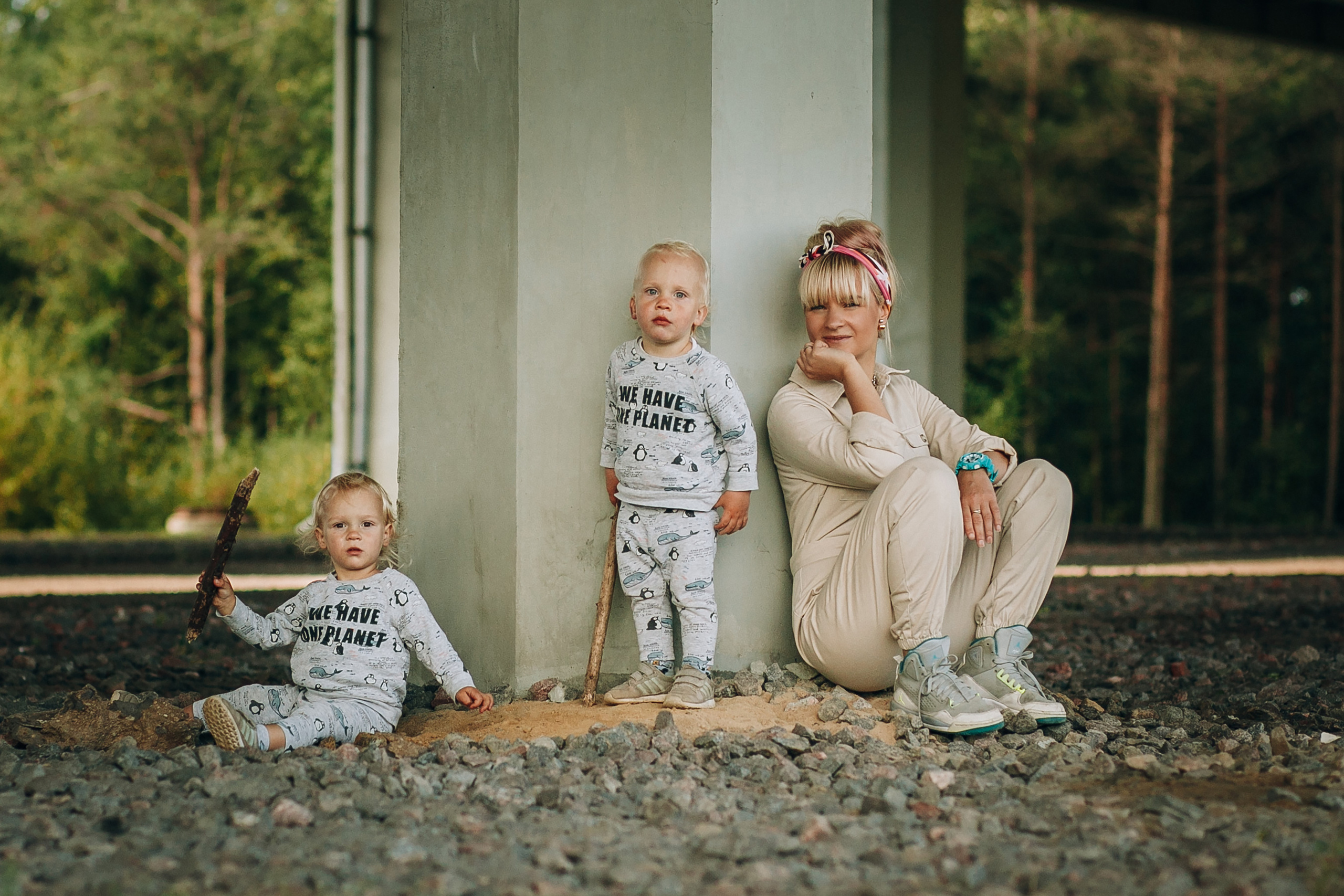 Семейная съёмка с детьми. Семейный фотограф, свадебный фотограф, женский портрет в Санкт-Петербу