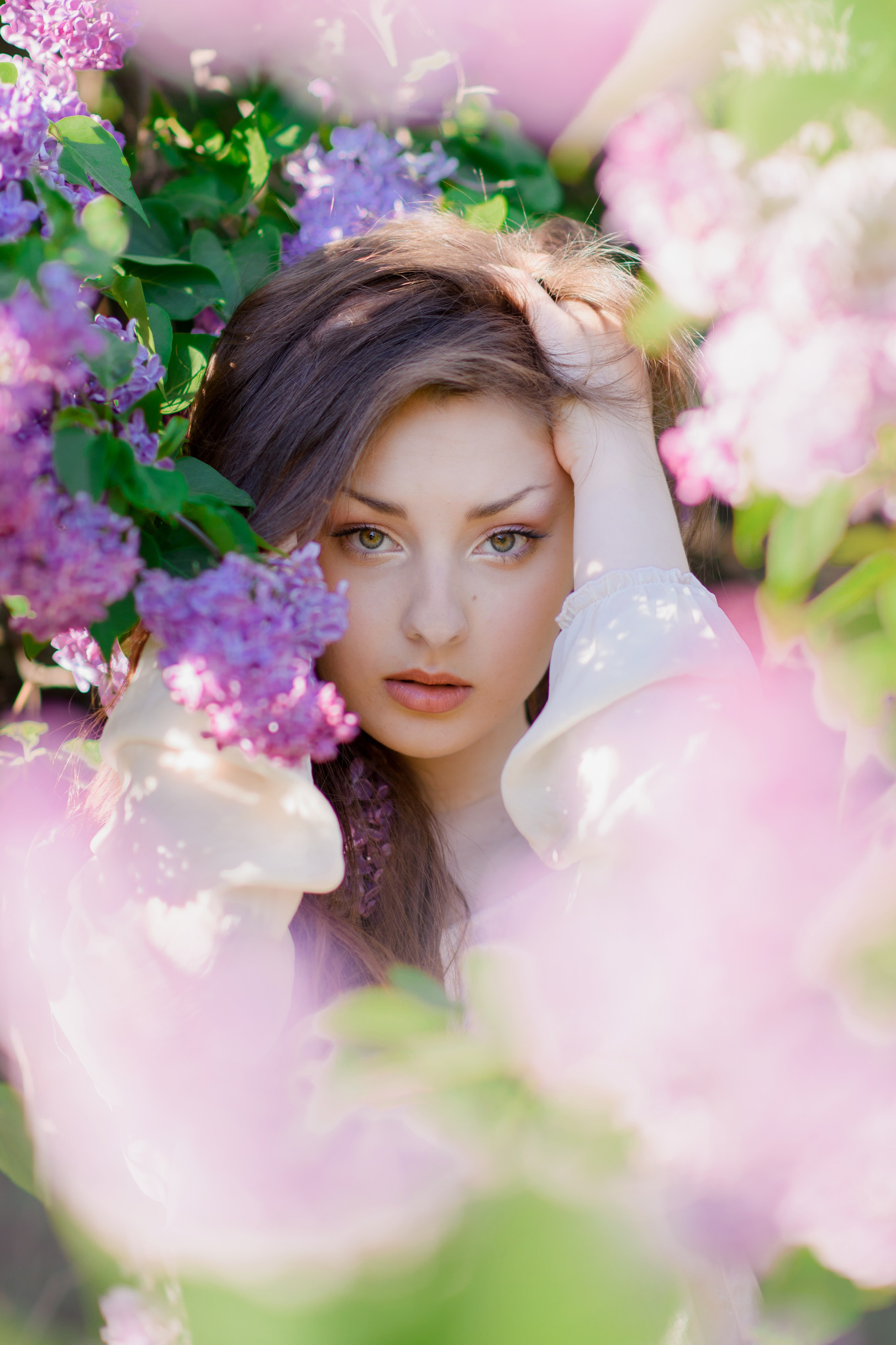 Фотосессия в сиреневом саду. Главная