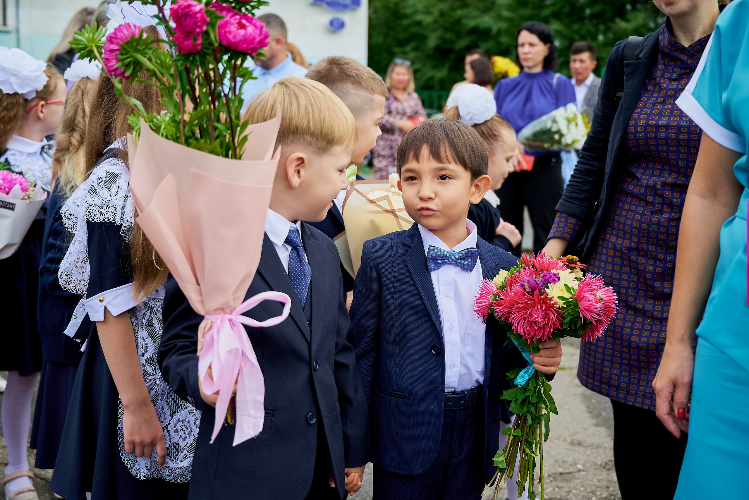 Первый раз в 1-й класс. Фотостудия «Юла»