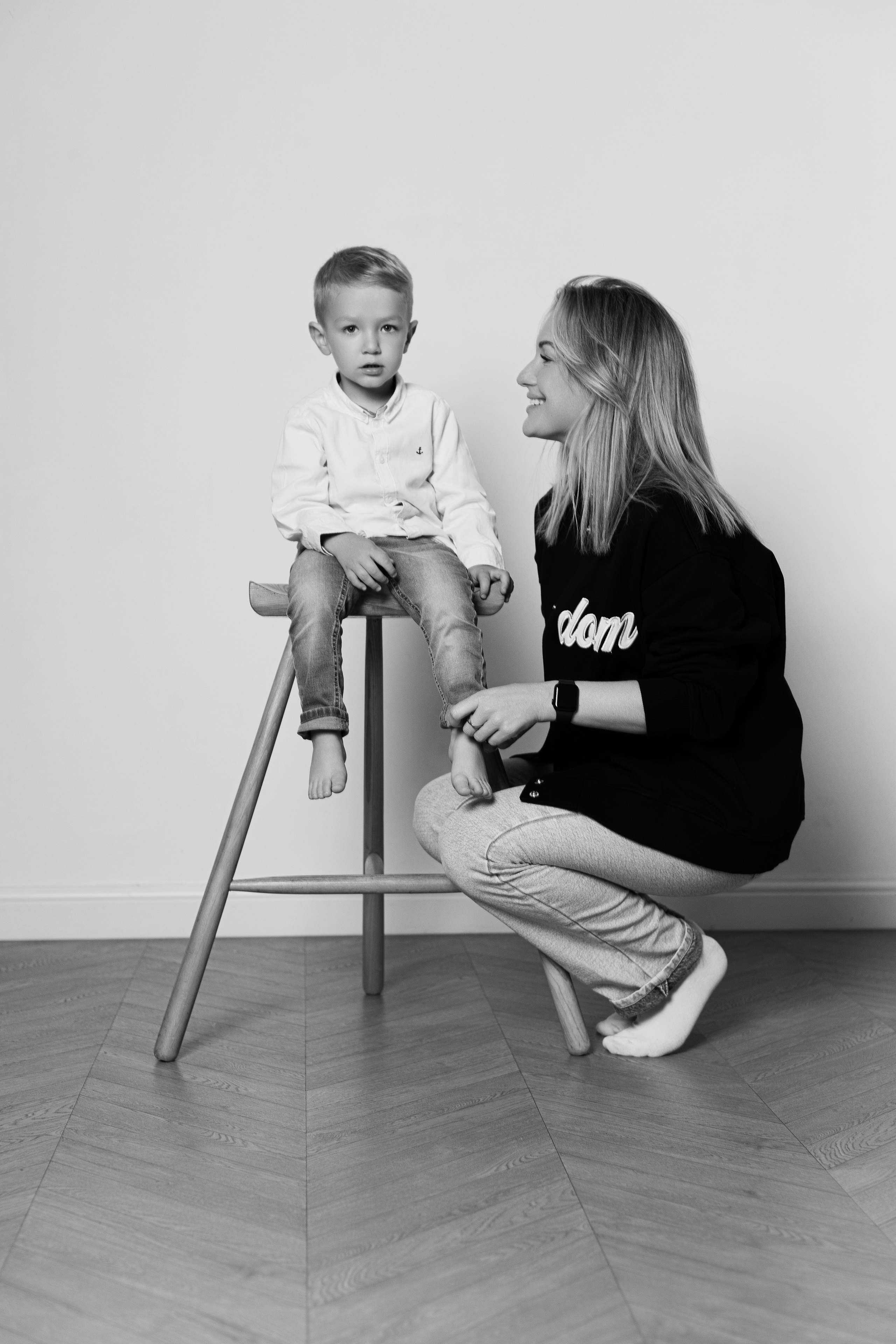 В студии. Фотограф Анастасия Пинчук