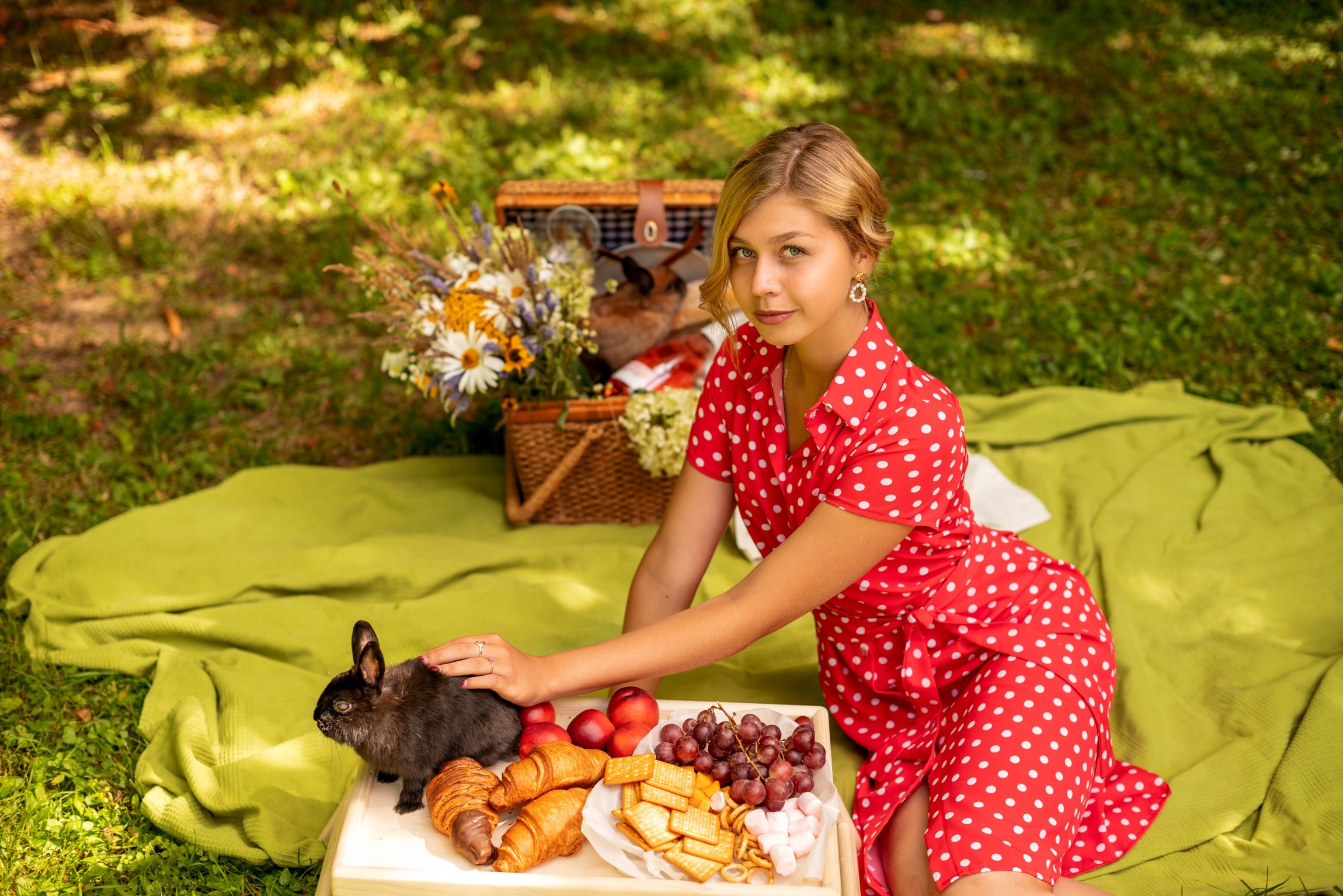 Фотодень с кроликами. Семейный, индивидуальный, контент фотограф Москва