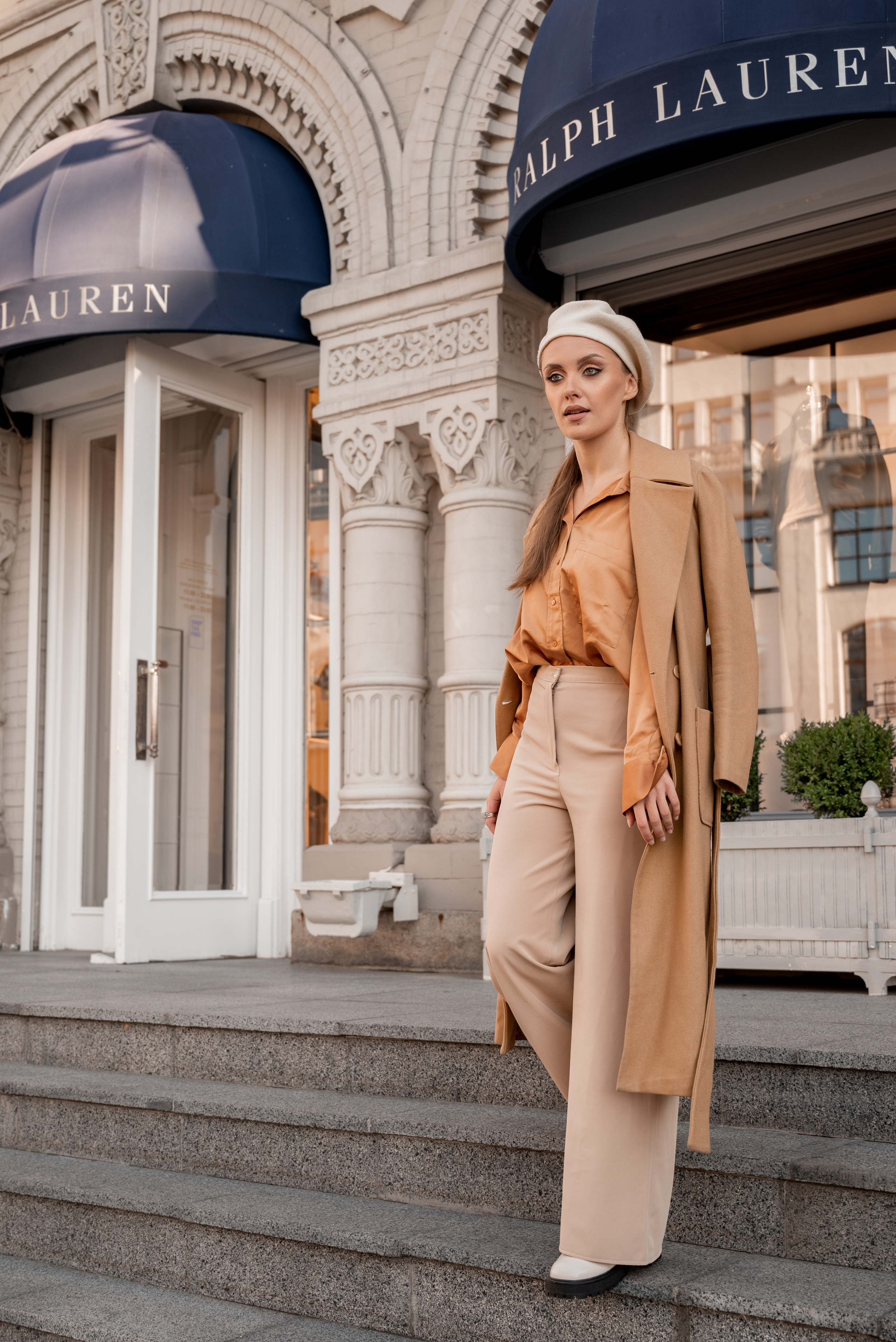 Уличная съёмка два образа для Яны. Семейный, индивидуальный, контент фотограф Москва