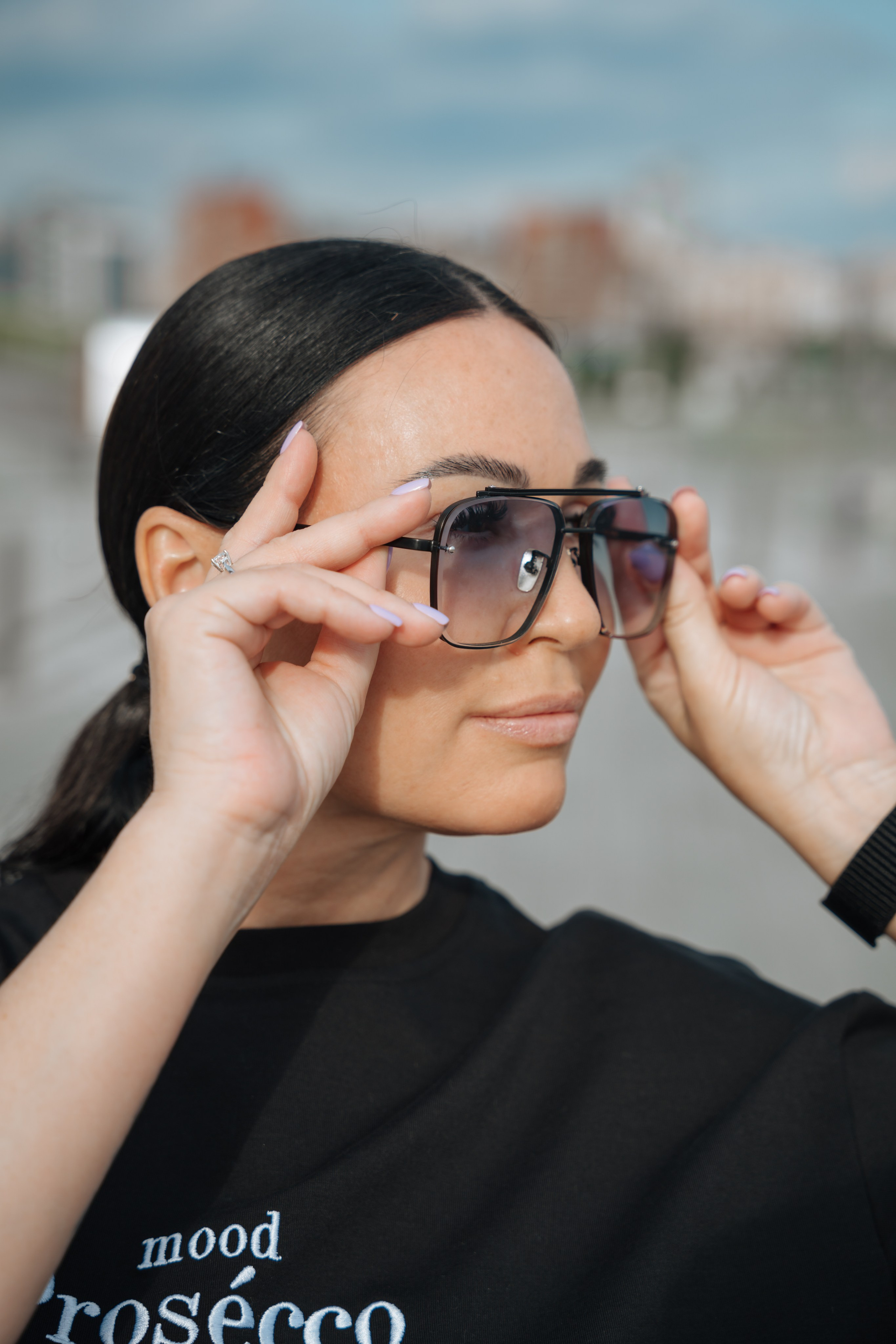 Елена. Лахта центр. Портретный фотограф в Санкт-Петербурге Дмитриева Наталия