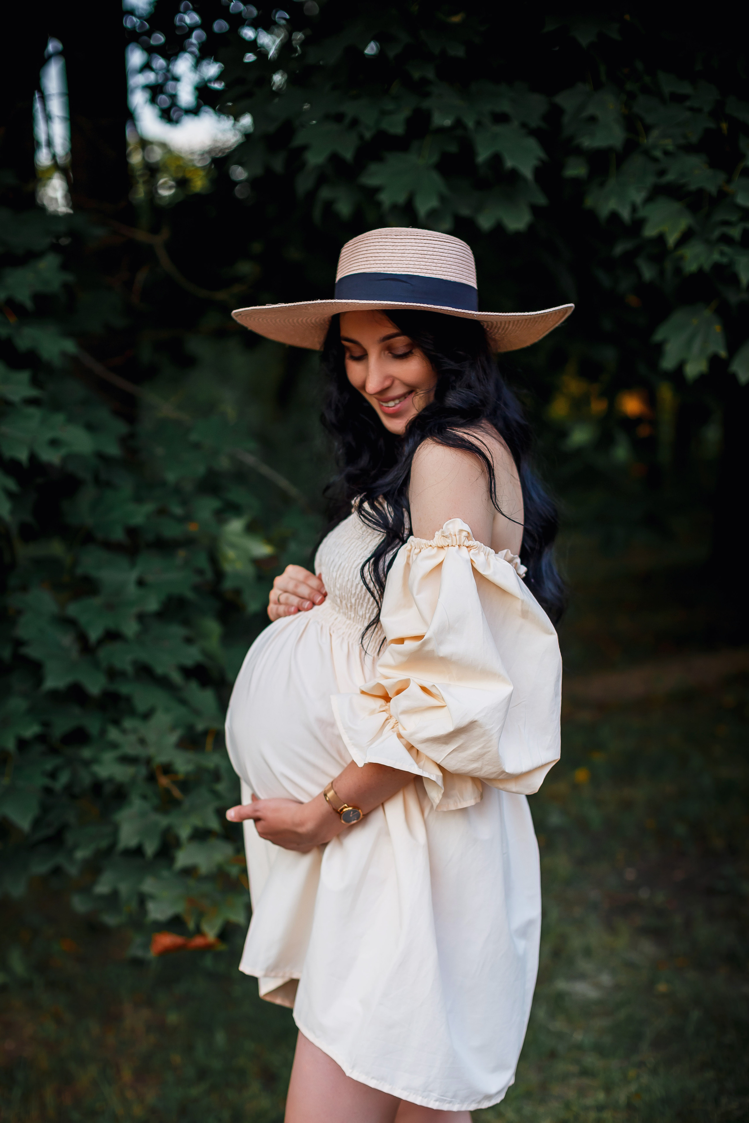 Фотосессия в ожидании чуда Семейный фотограф