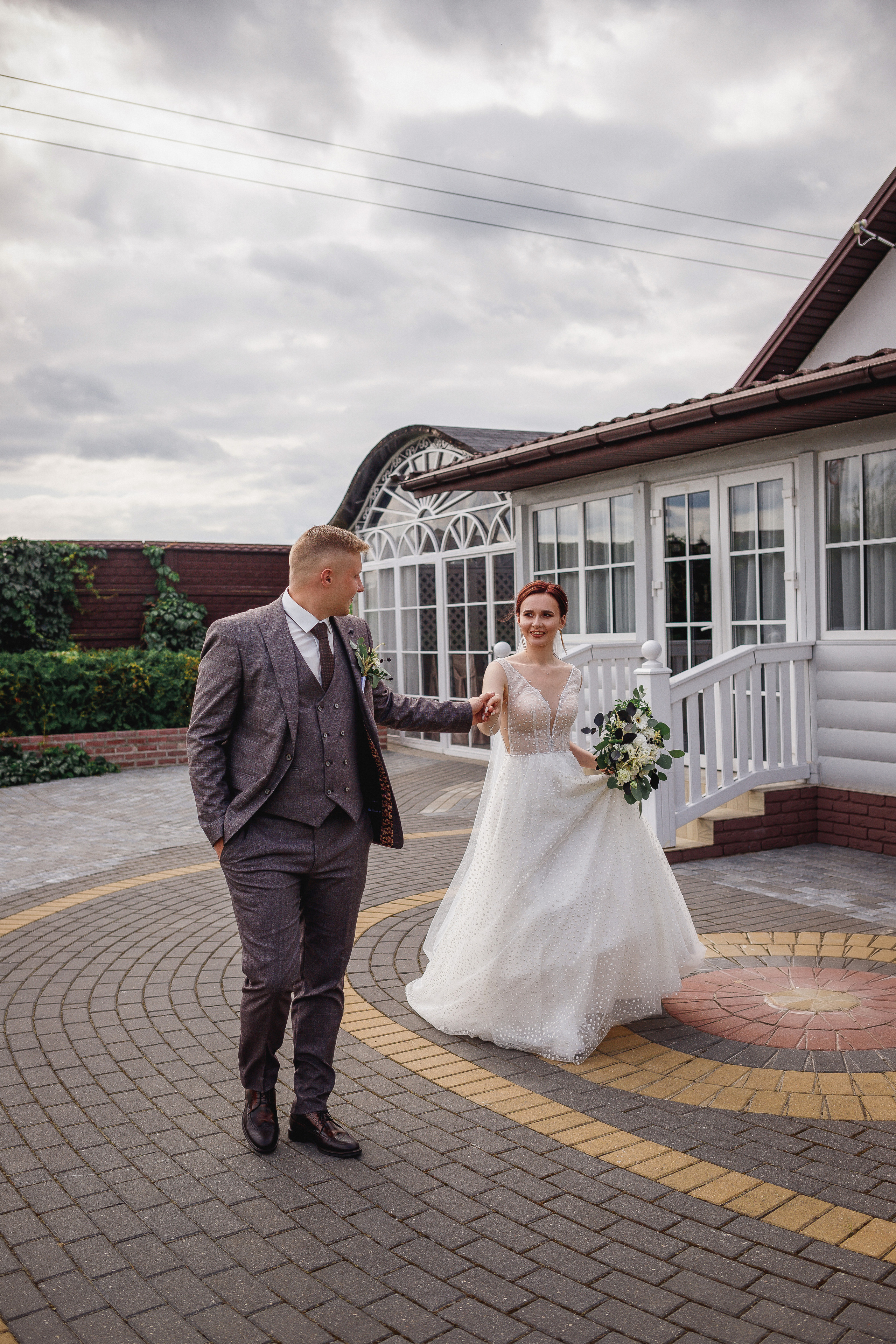 Фотосъемка свадьбы в Большой Берестовице Улыбка