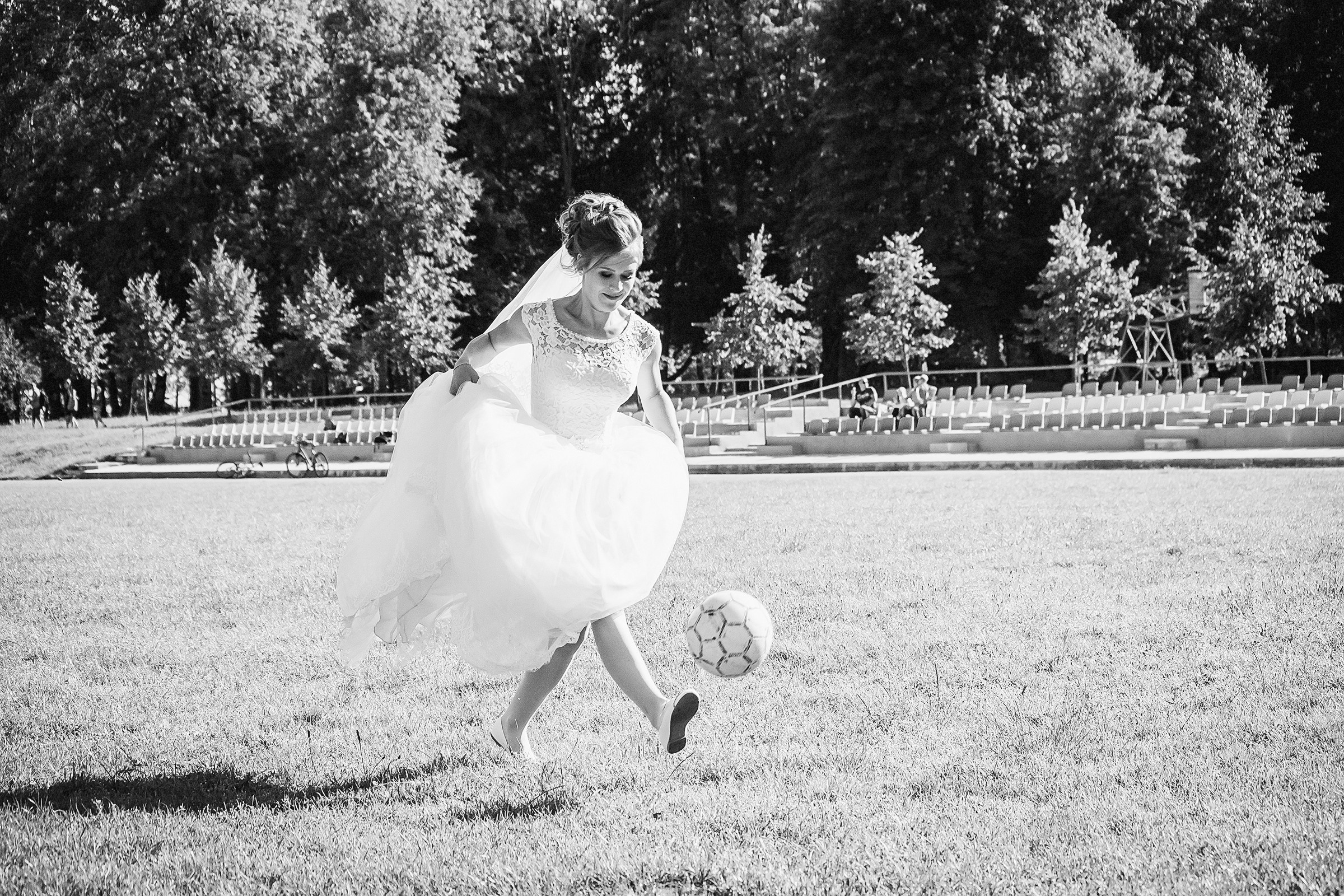 Невеста футболистка