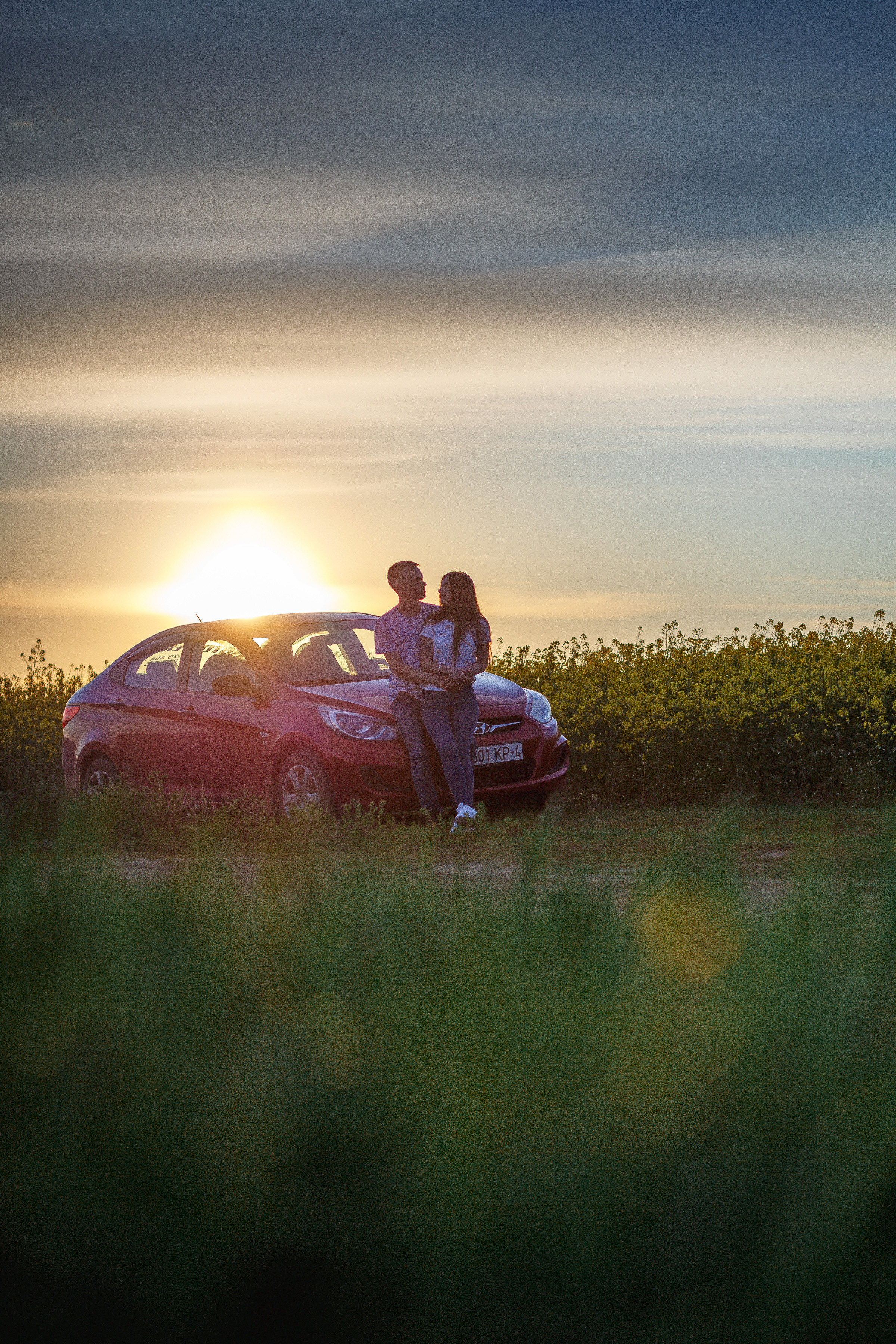 Фотосессия Love story На закате