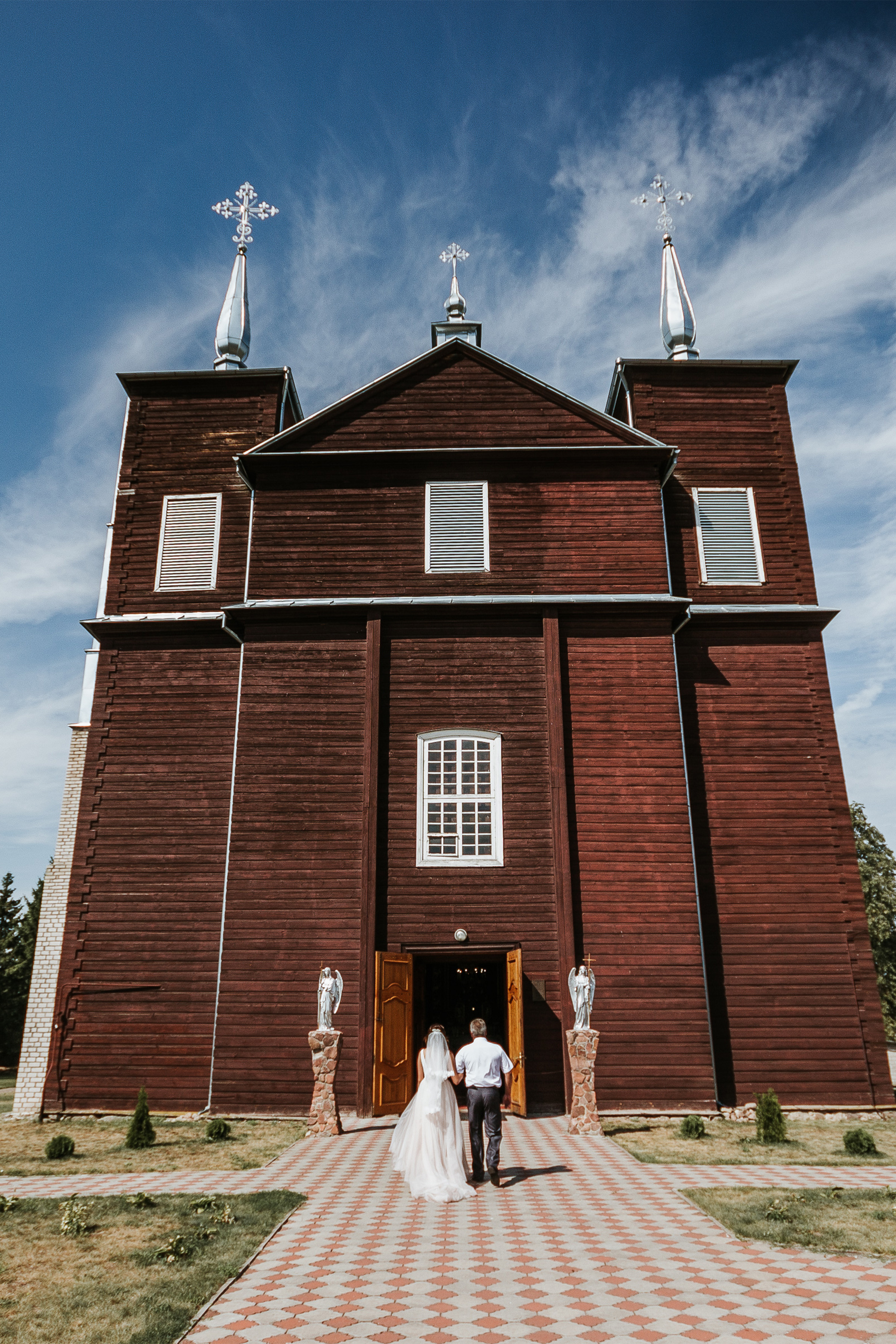 Волпа Венчание в костеле
