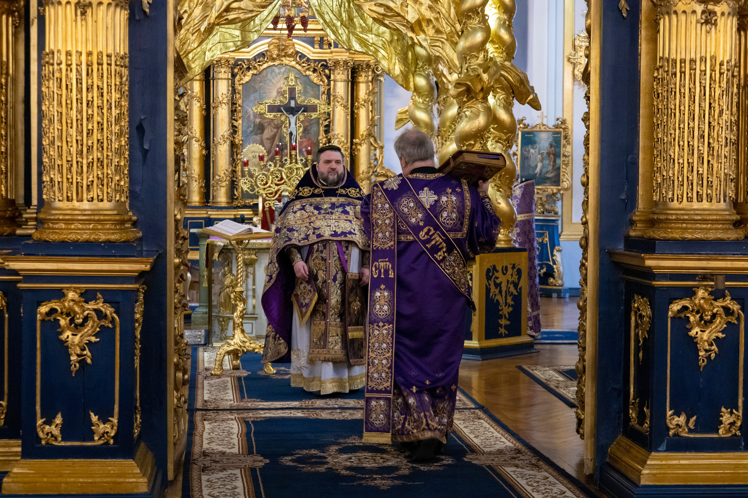 ЗАГОВЕНЬЕ НА ВЕЛИКИЙ ПОСТ. ПРОЩЕНОЕ ВОСКРЕСЕНЬЕ. НИКОЛО-БОГОЯВЛЕНСКИЙ МОРСКОЙ СОБОР