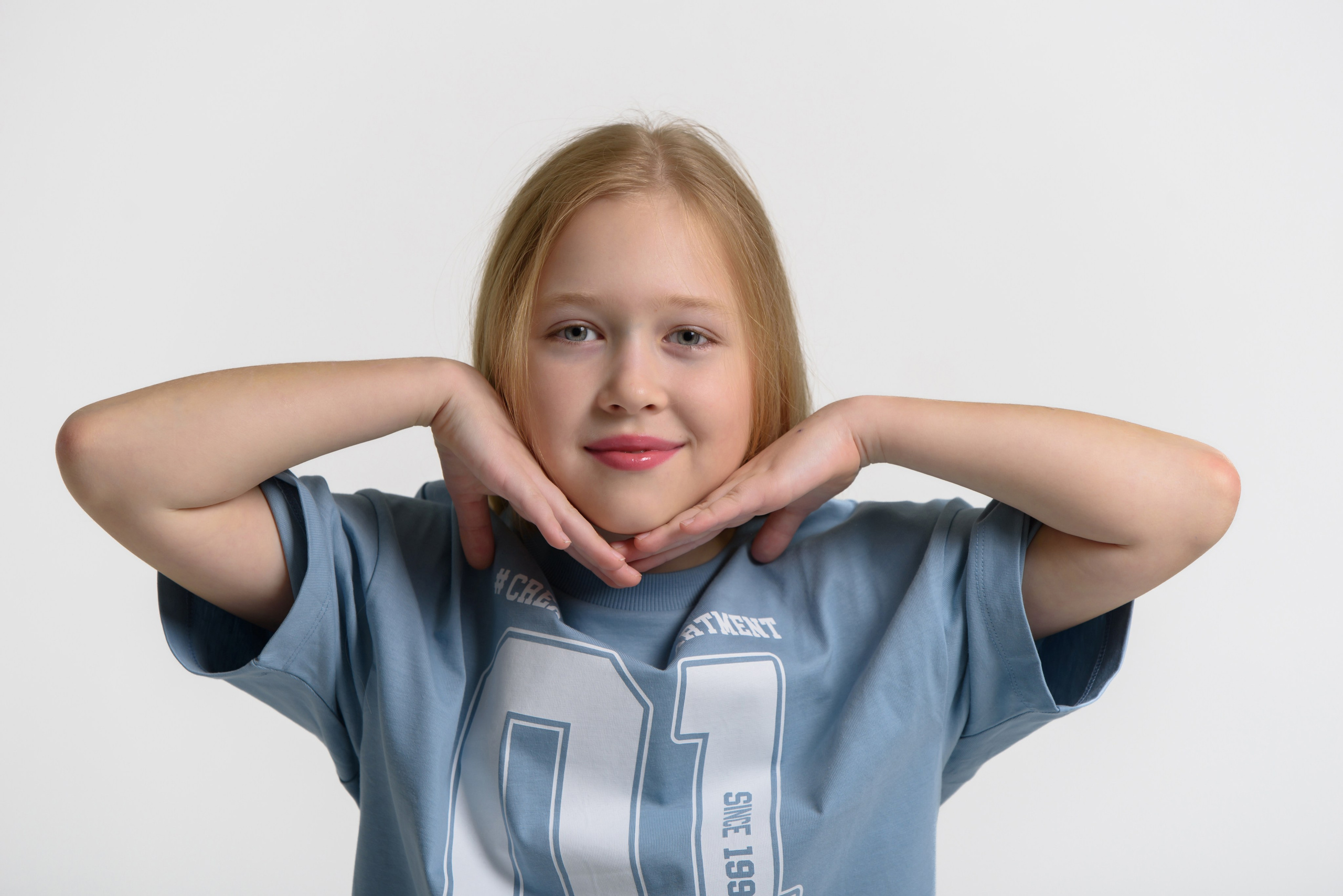 Детская фотосессия в циклораме в Иркутске