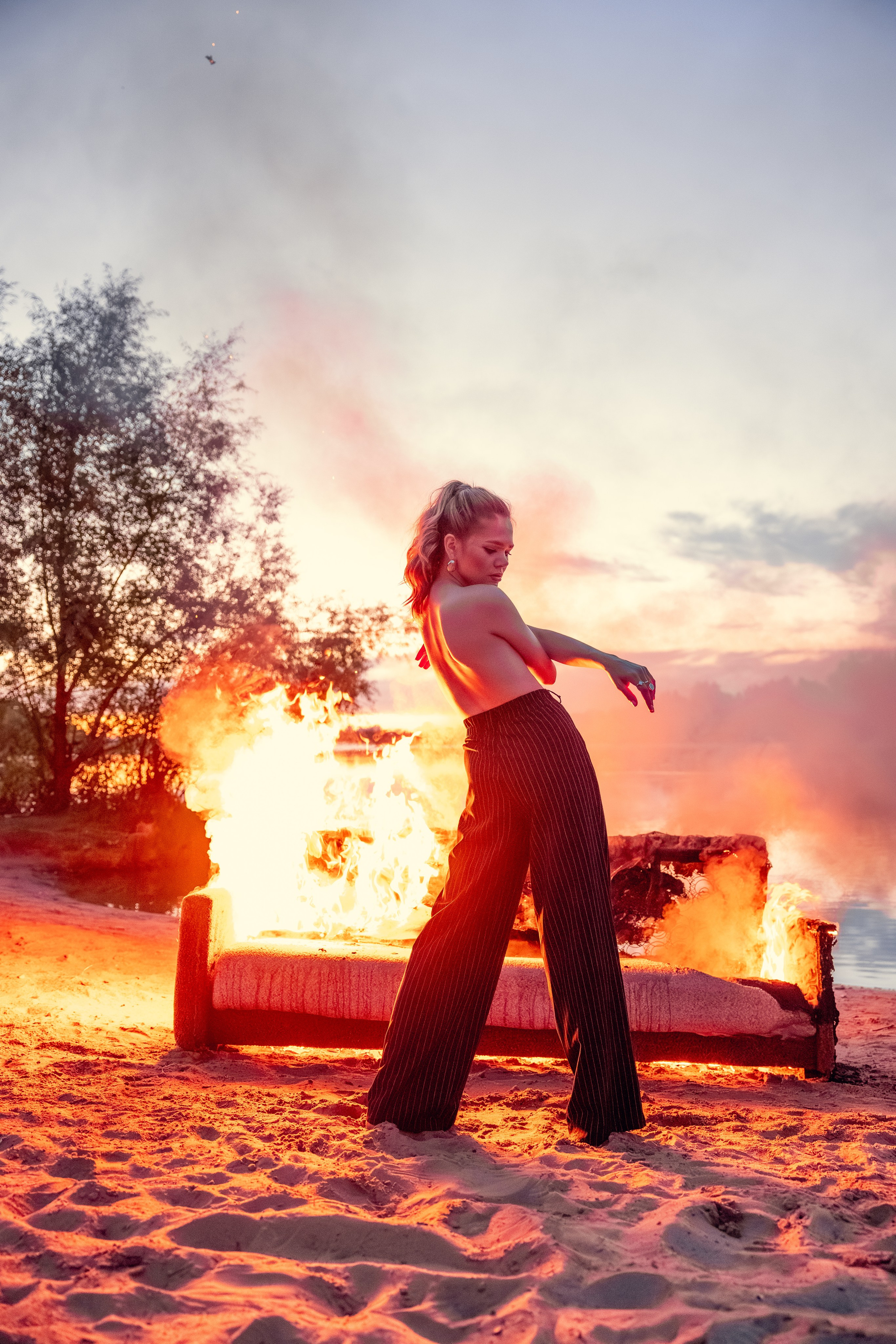 Огненная фотосессия. Фотограф в Казани Ольга Яшина