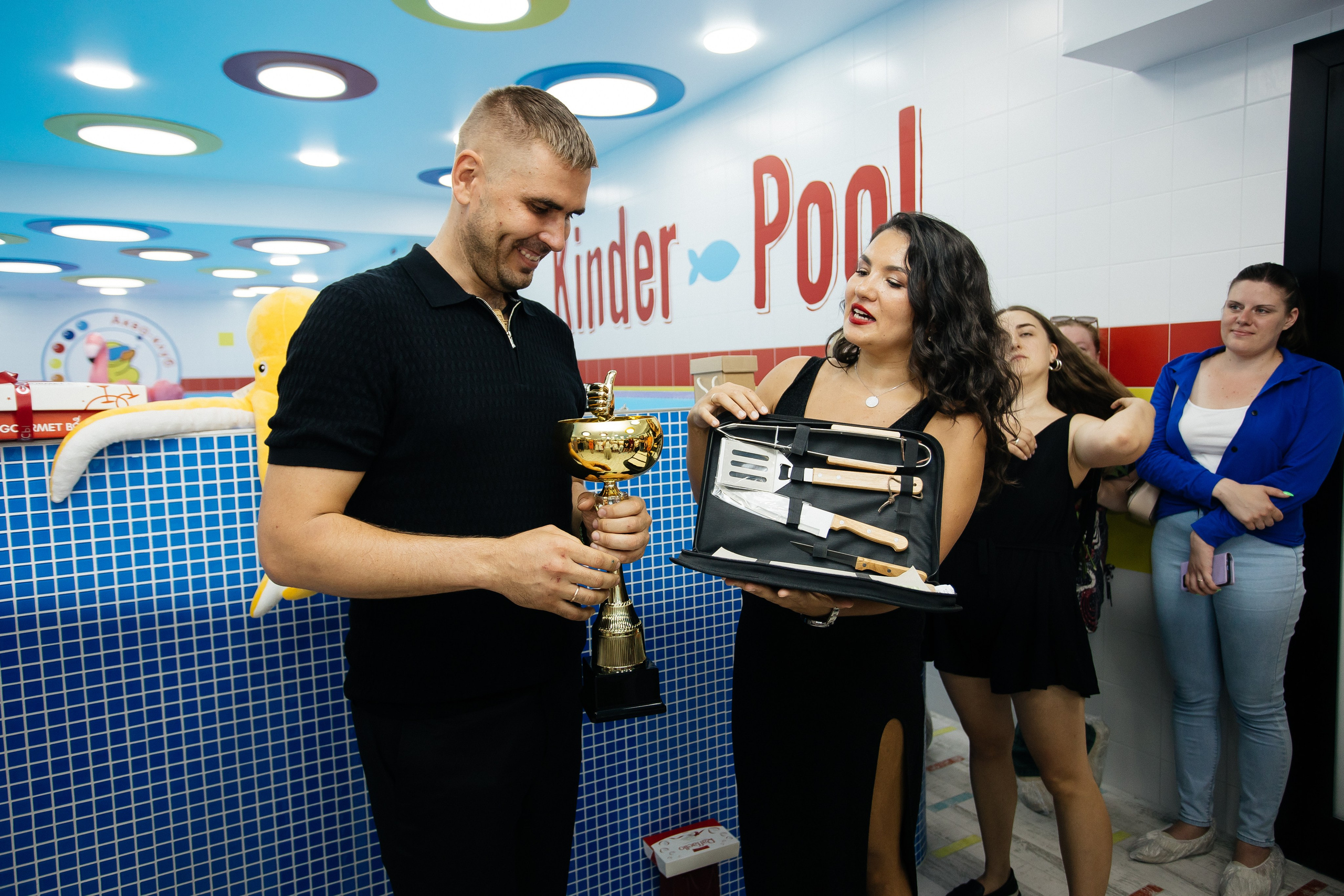 Открытие бассейна. Фотограф в Иркутске