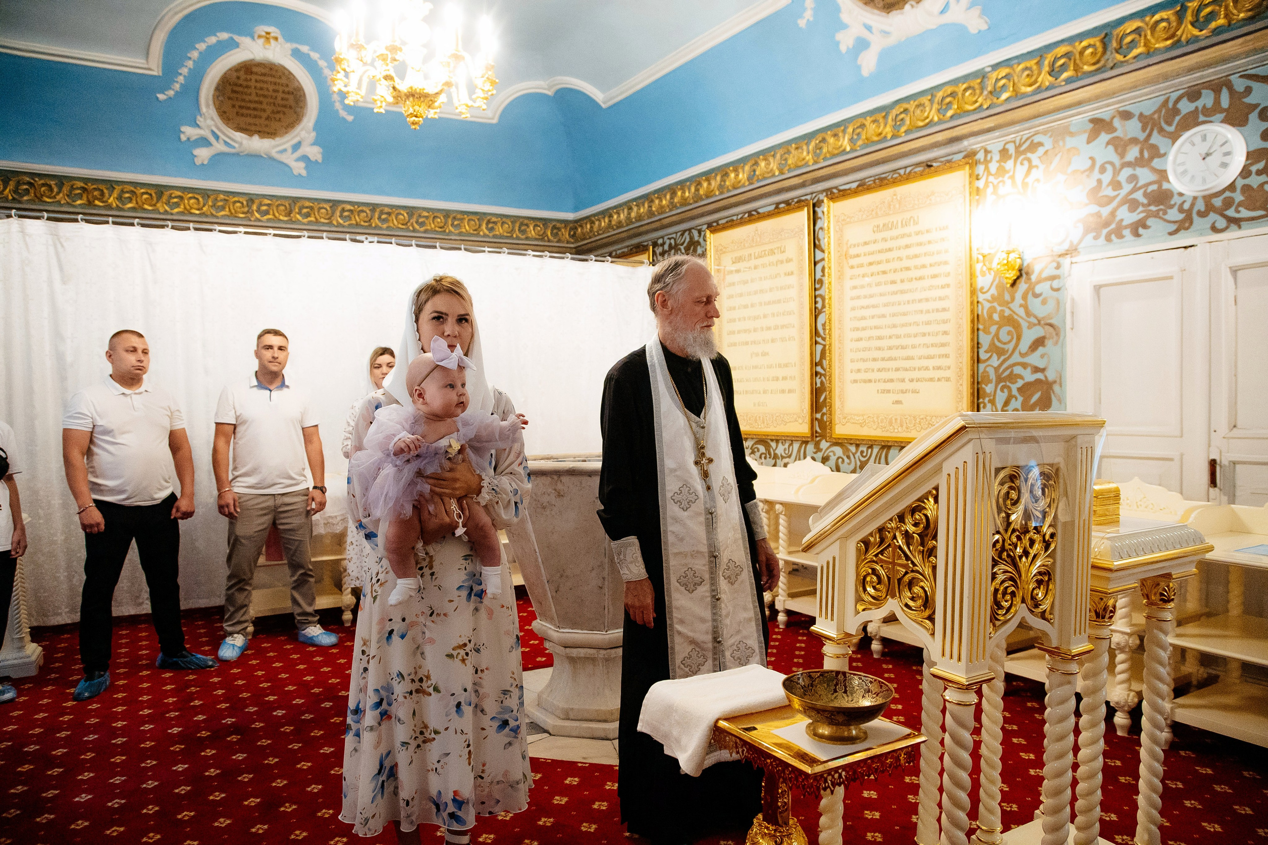 Крещение Полины. Семейный и детский фотограф в Москве Александра Мак