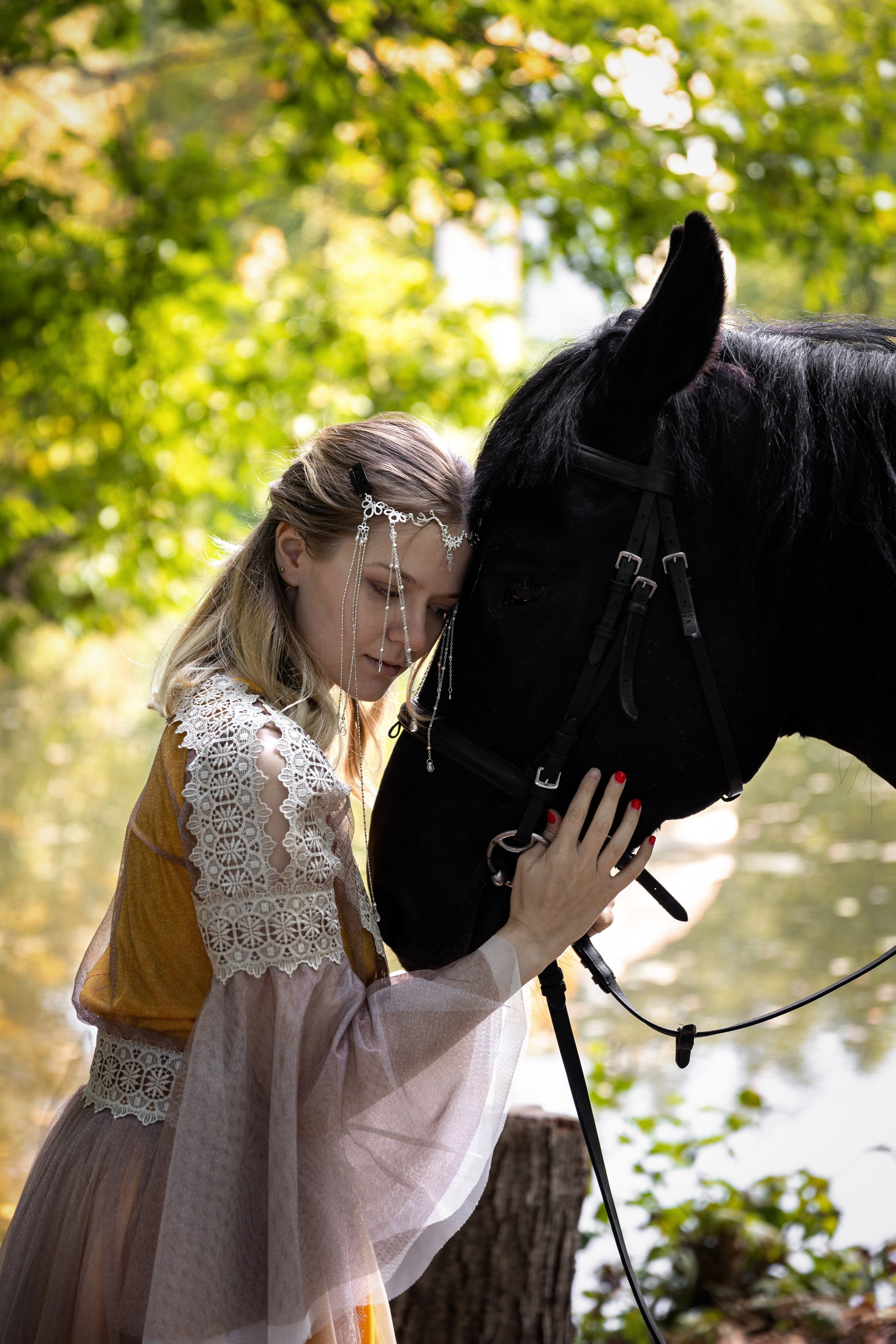 Стилизованная фотосессия в парке усадьбы Быково