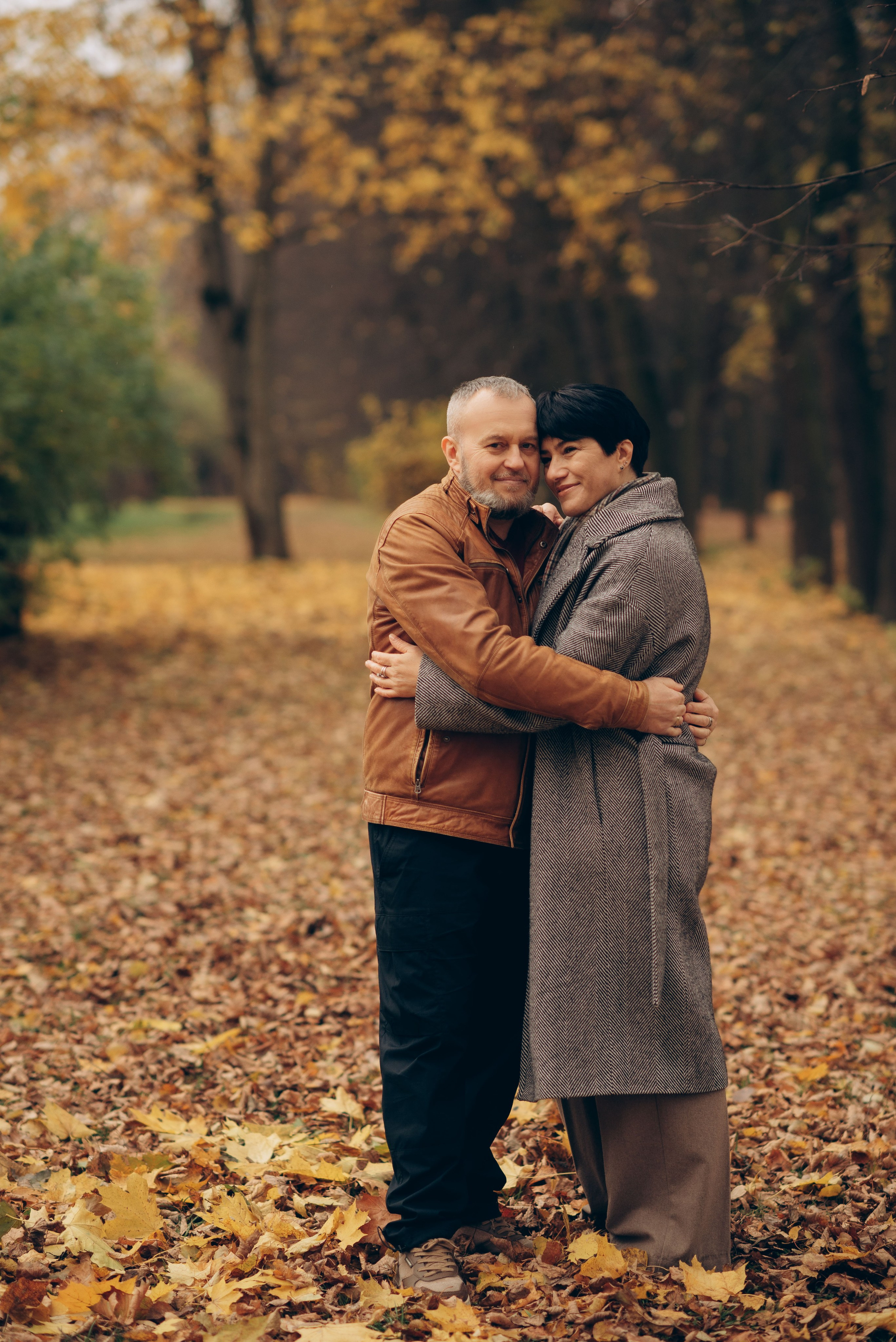 Осенняя семейная фотосессия в парке. Семейный фотограф в Домодедово и Москве Елена Пичугина