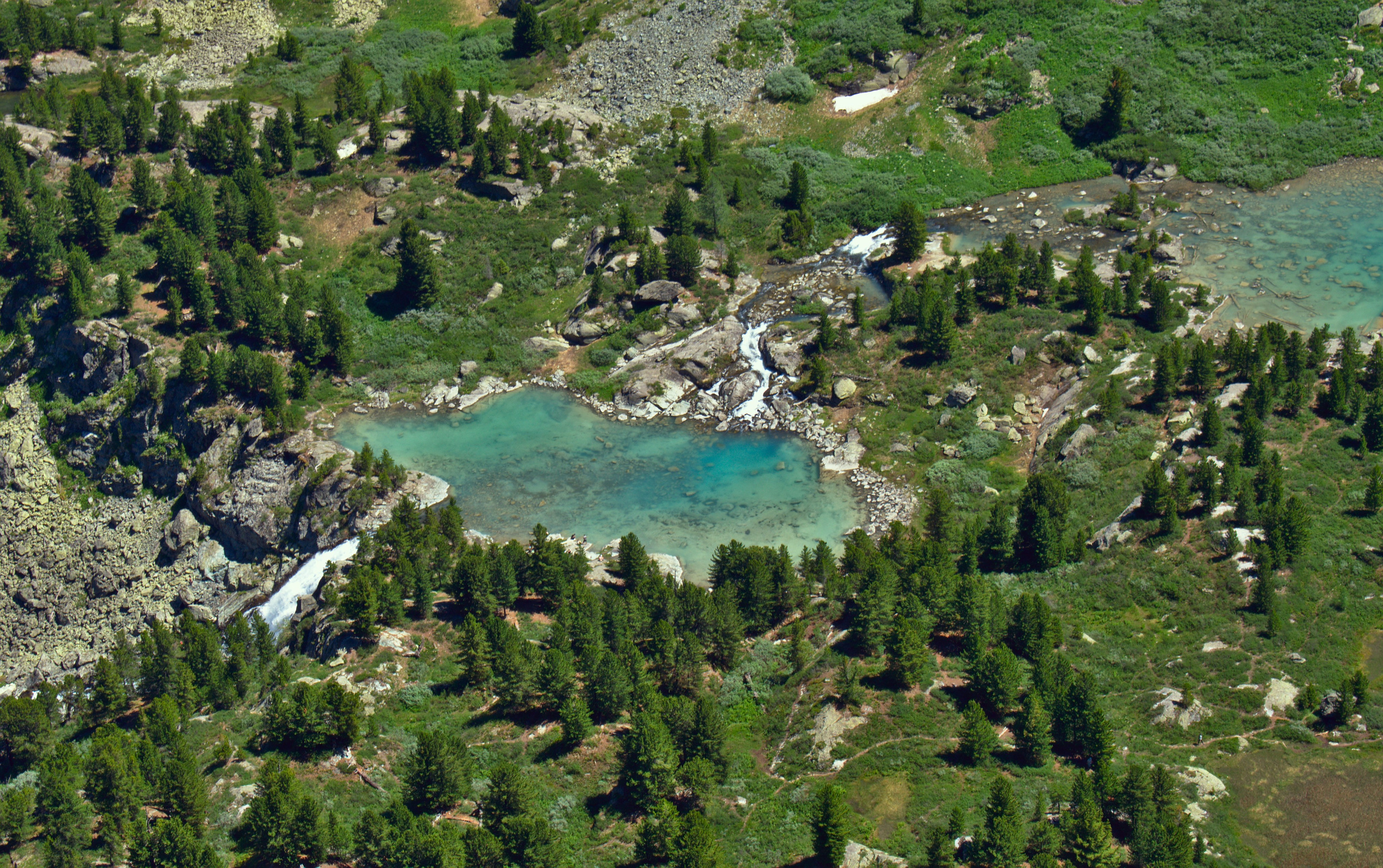 Алтай озеро Куйгук пейзажная авторская фотография