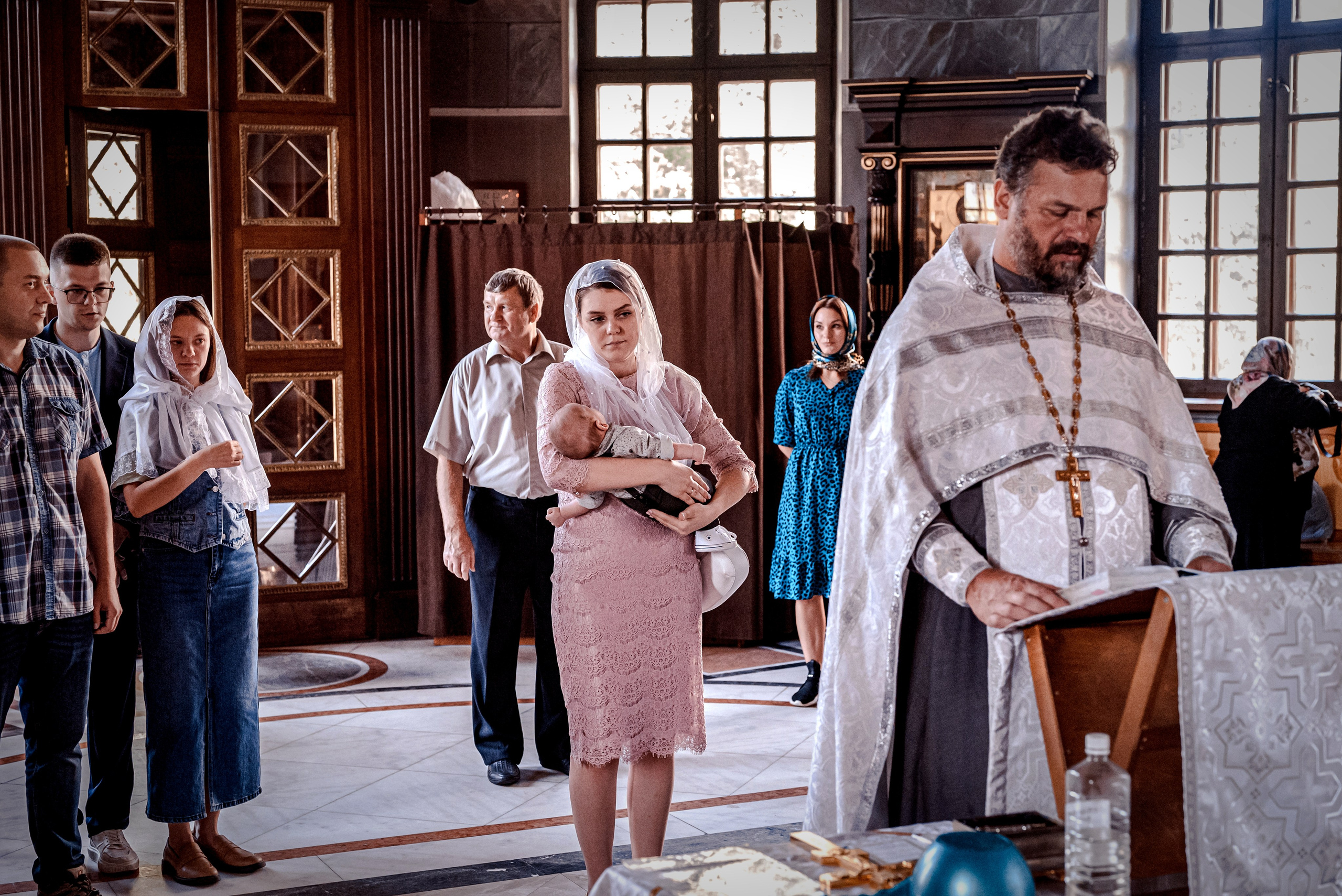 Крещение Екатерина. Семейный и детский фотограф Москва