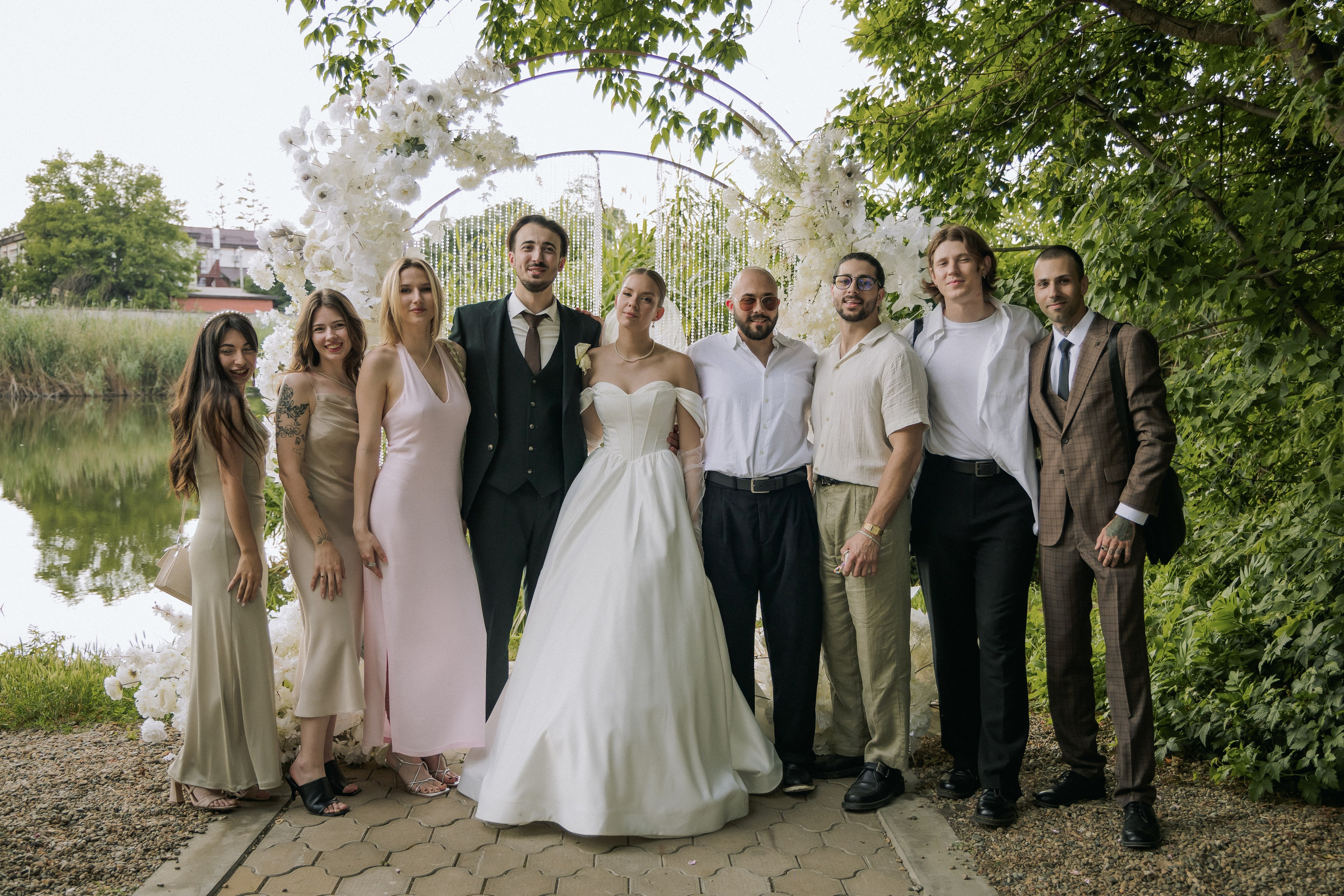 Свадебный день Лины и Роберта. Свадебная фотография. Арина Рубах