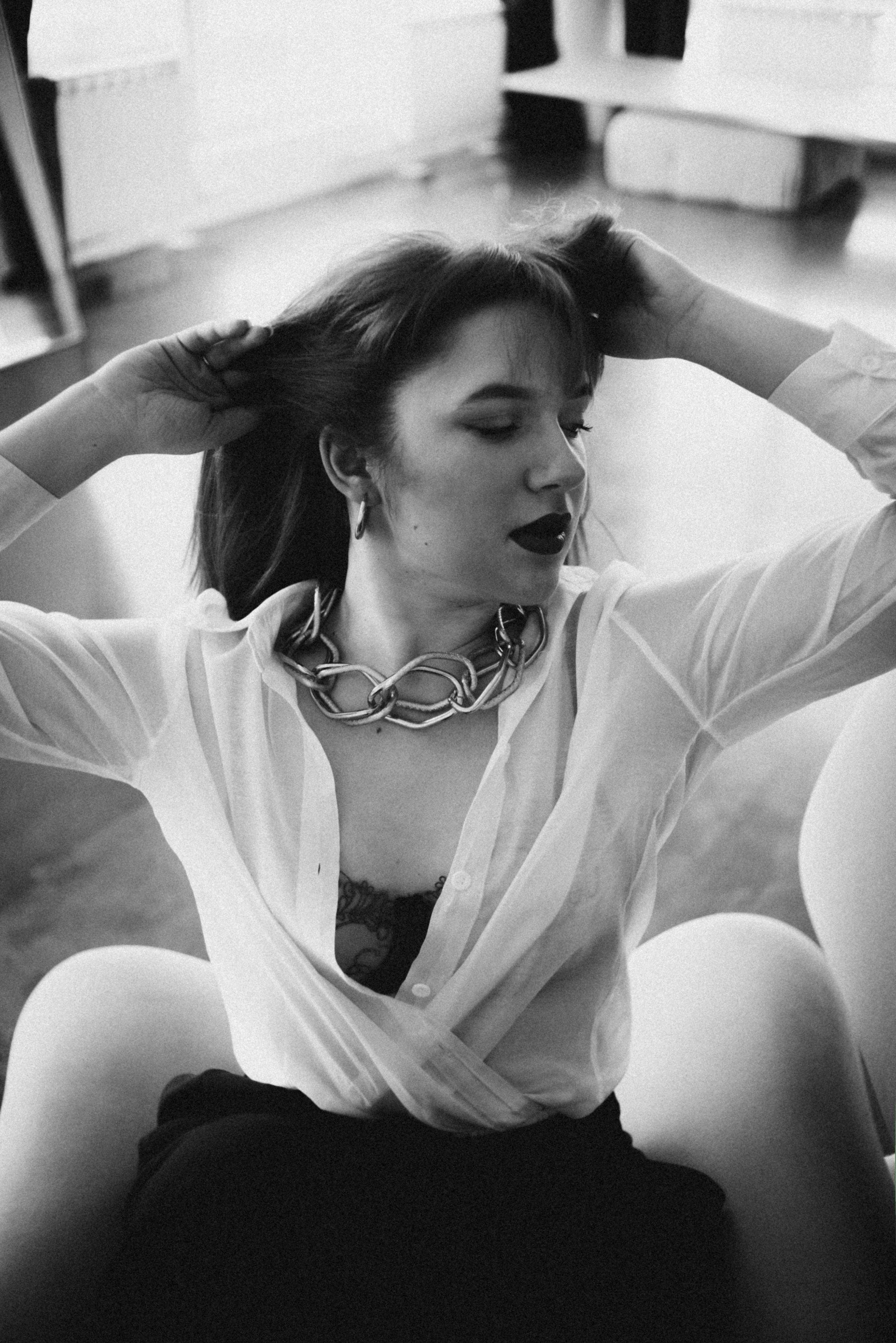 Катя, студия. Фотограф в Новосибирске Полина Колмачевская