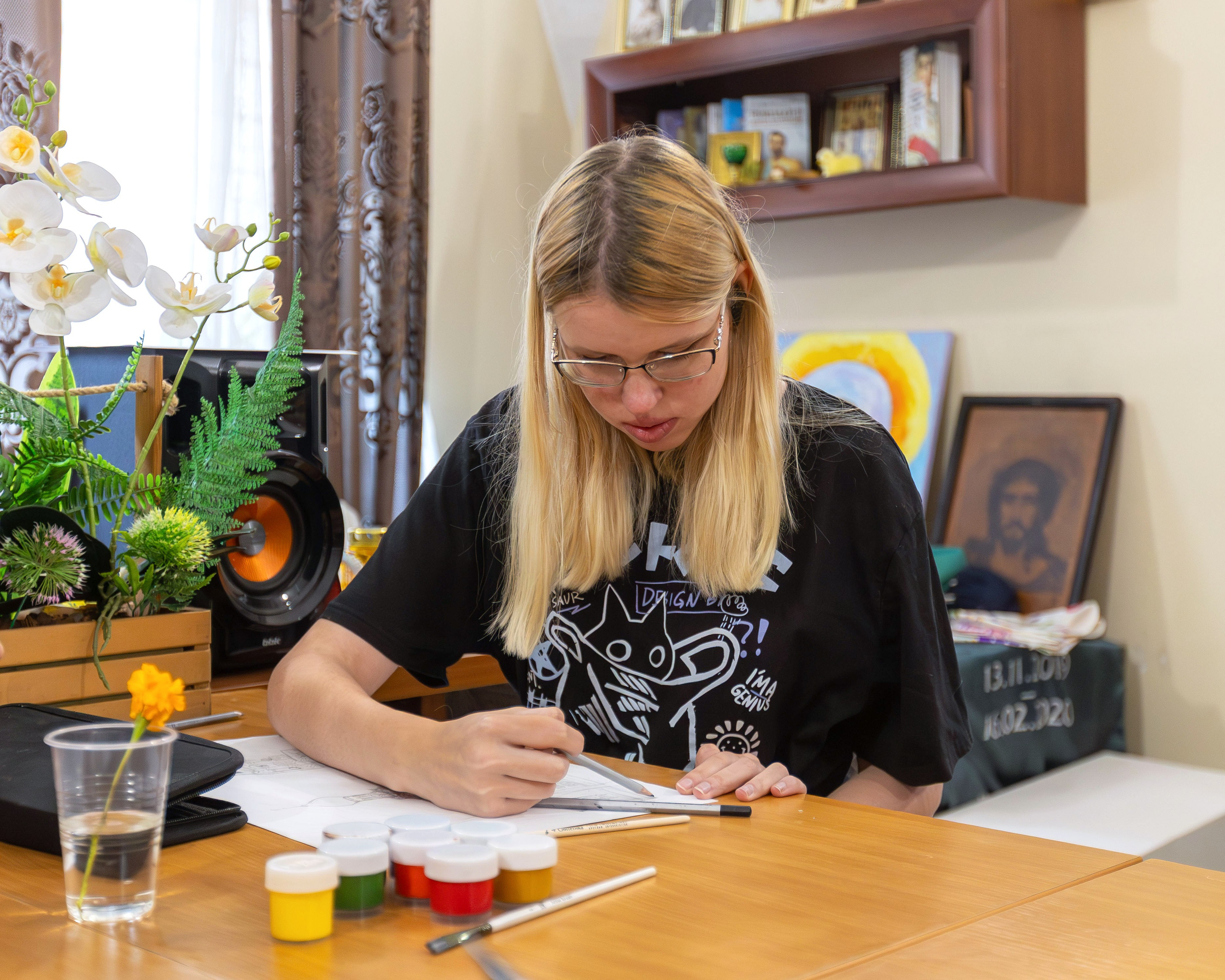 Рисование в Воскресной школе при Храме Живоначальной Троицы. Выпускные альбомы и школьный фотограф в Подольске, Троицке, Щербинке, Москве и Московской области