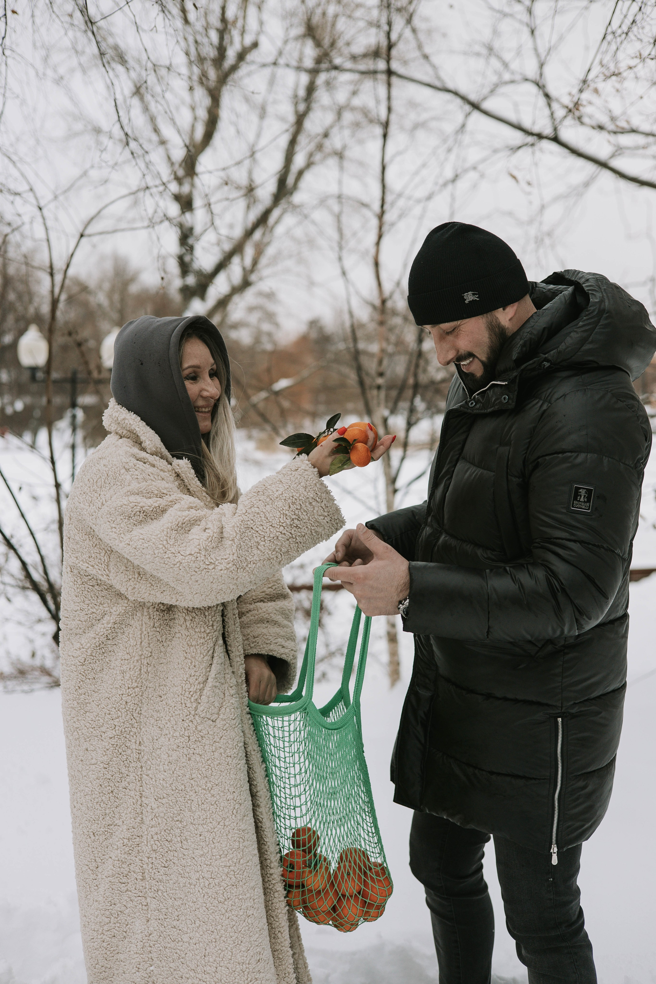 Зимняя сказка. Свадебный фотограф в Москве