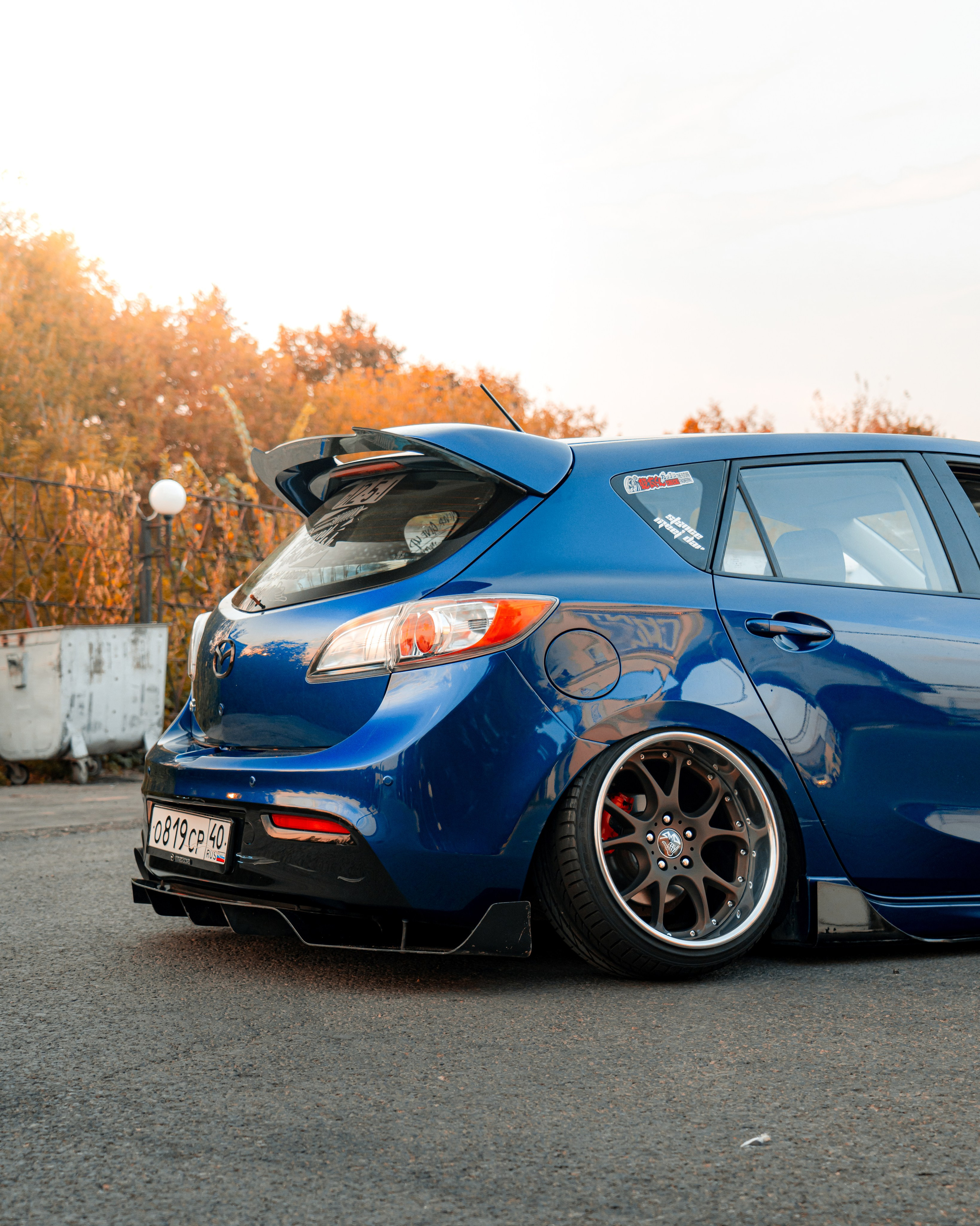 Mazda 3 BL Stance. Vlad Trykov