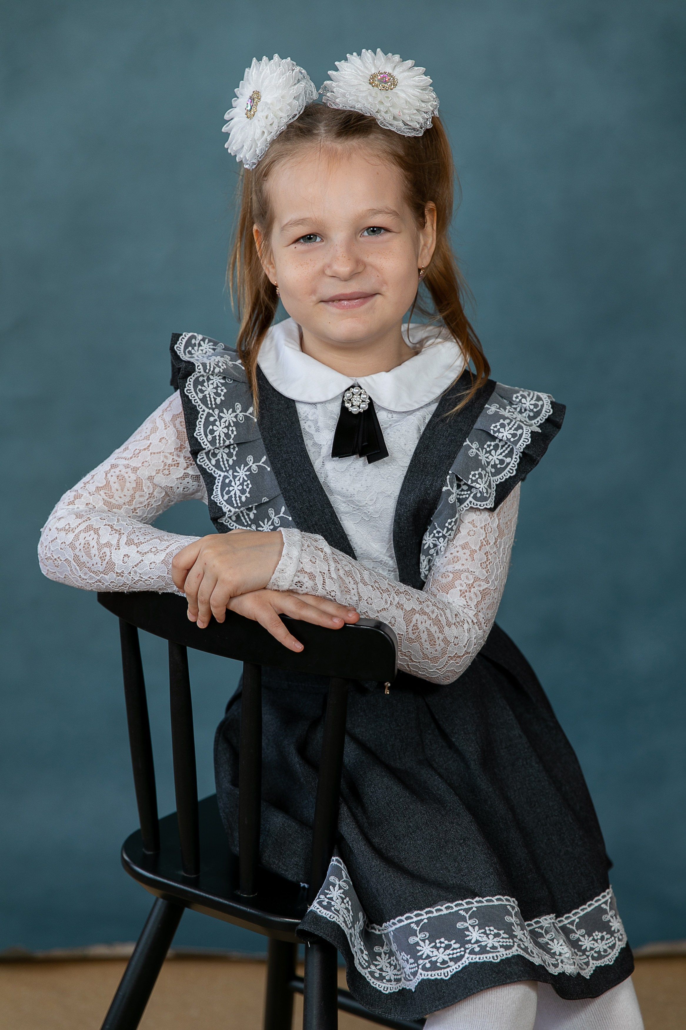 Портреты. Первоклашки. Школьный и детский фотограф в Южно-Сахалинске Анастасия Лескова