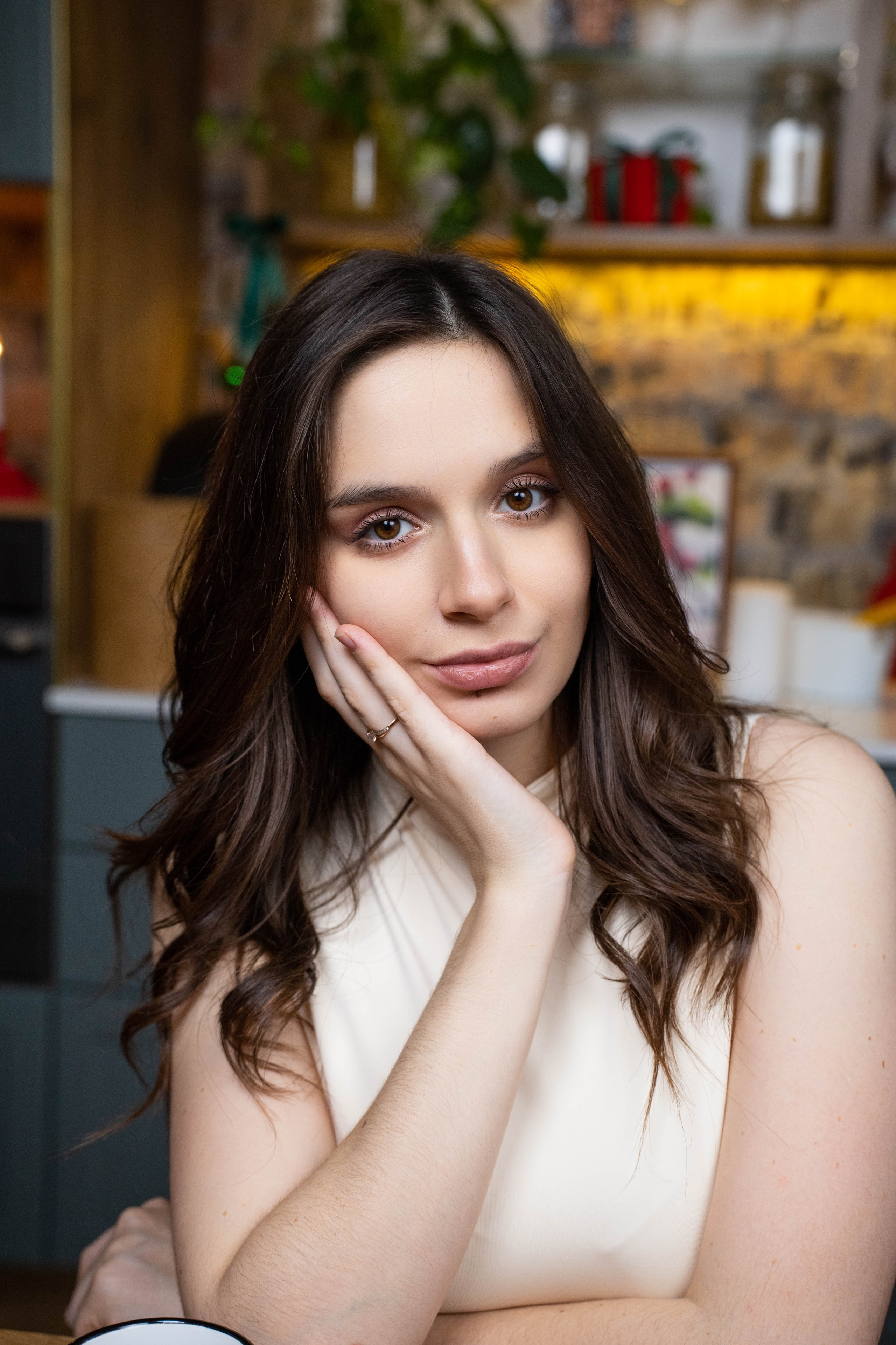 Фотосессия студийная беременная пара «Новый год в ожидании чуда». Фотограф в Крыму Татьяна Барицкая ЕНОТИКА